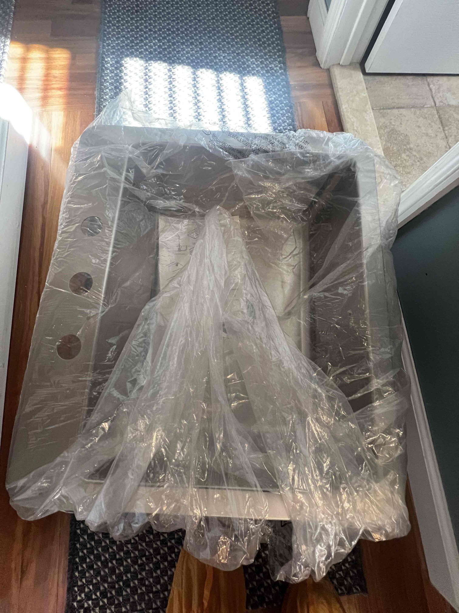 Arrived on site client stated they had a kitchen sink that they would like for us to install and hose bib is leaking when in use. Upon inspection under the sink I noticed a saddle valve for the ice maker and both hot and cold valves were hard to turn by hand. When I went in the crawlspace to check the hose bib I noticed the hose bib did not have its own shutoff valve and the old well was leaking water so for today I capped the well line. Left options to perform all work and client says he would like to talk with wife and will call back at a later date.