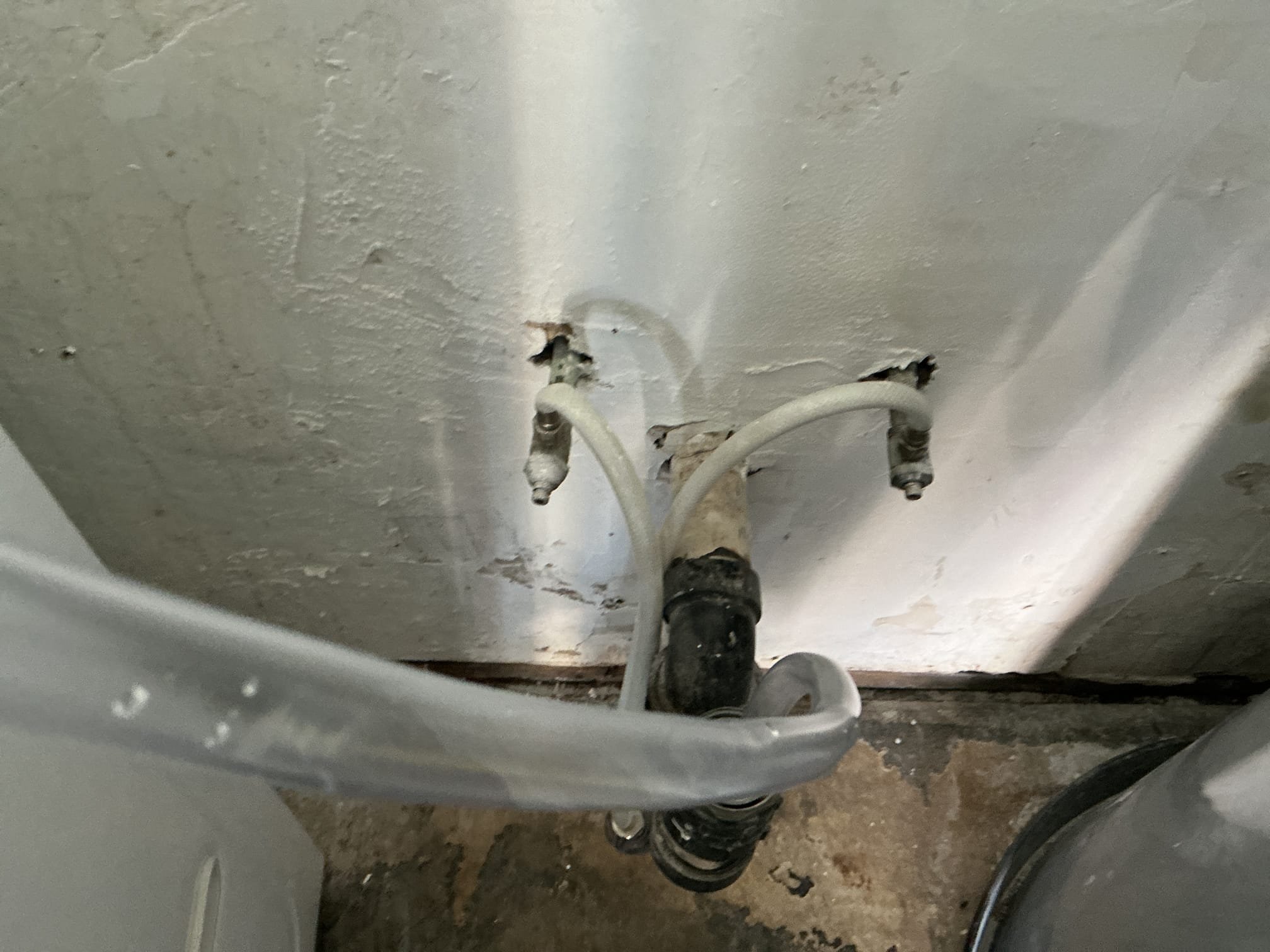 Arrived to the home, client has a washing machine valve that is leaking and would like them replaced. I also discovered that the was a laundry sink next to the washer that there were shut off valves with no handles. I provided options and client would like to replace all the valves.

Shut off water to the home and drained the system.
Unsoldered all valves.
Prepped the piping for new install.
Supplied and installed new quarter turn washing machine valves and angle stop valves for the sink.
Secured all my connections and turned the water back on to check for leaks.
There are no leaks at this time.

*While on site, client asked if we could move the washer and dryer to the other room which is the garage, both myself and my apprentice moved them as a one time curtesy.