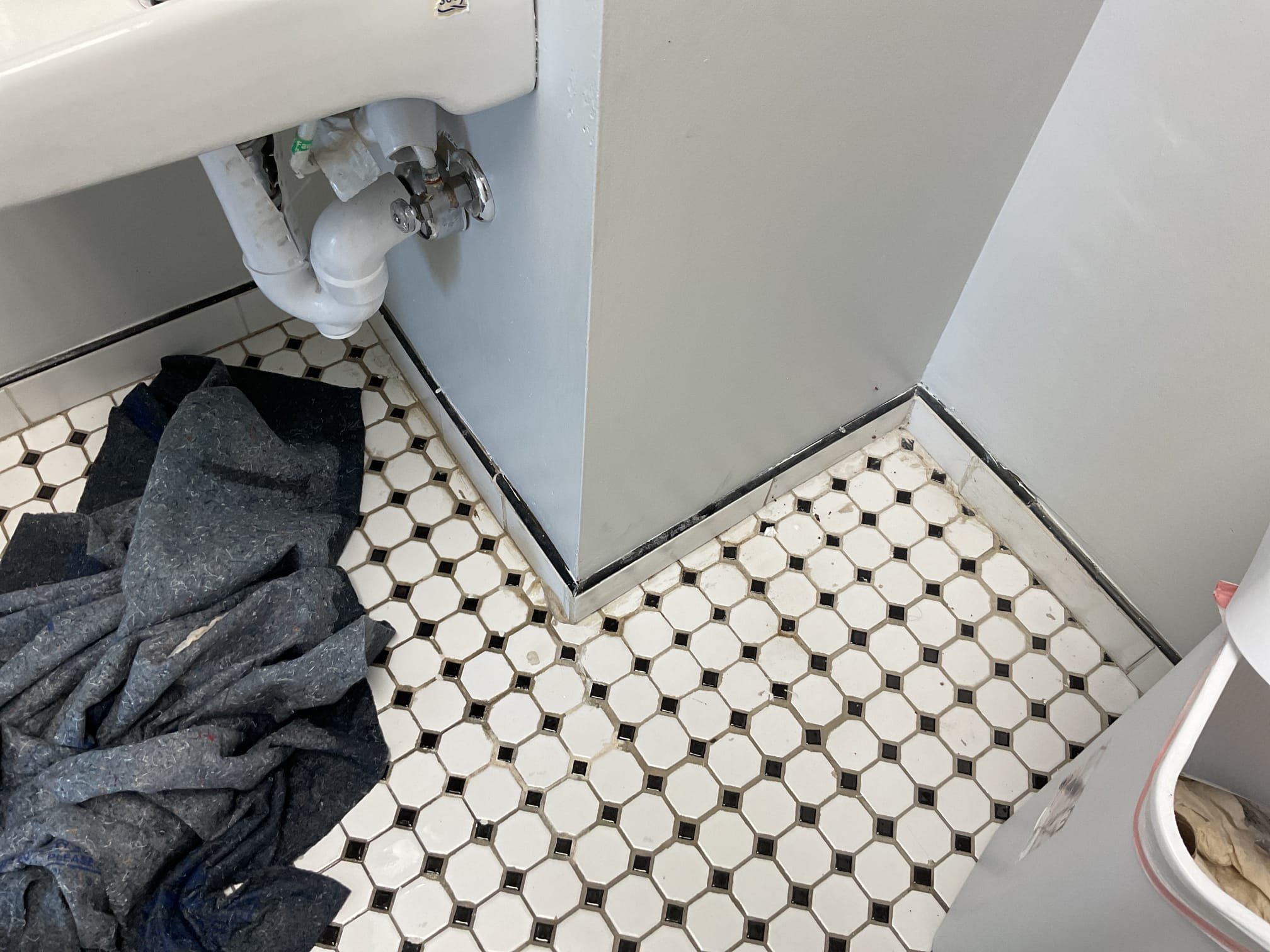 Arrived on site customer stated that they have a backed up sewer main. Upon inspection found that the toilet is backing up and there is a cleanout underneath the flooring. Opened clean out and cleared blockage found some sort of separation on the outside cleanout that will need to be repaired otherwise the clogs with happen again. We will need cut out asphalt to make repair. Customer needs to contact the township to make sure the township is not responsible for the break after the cleanout. Customer also had an issue with water leaking through the wall opened the wall and found a broken sewer line. We will need open up the floor and replace the broken fitting. We are not responsible for Sheetrock or concrete. Recommend contacting Allstates restoration to clean out sewage and water.