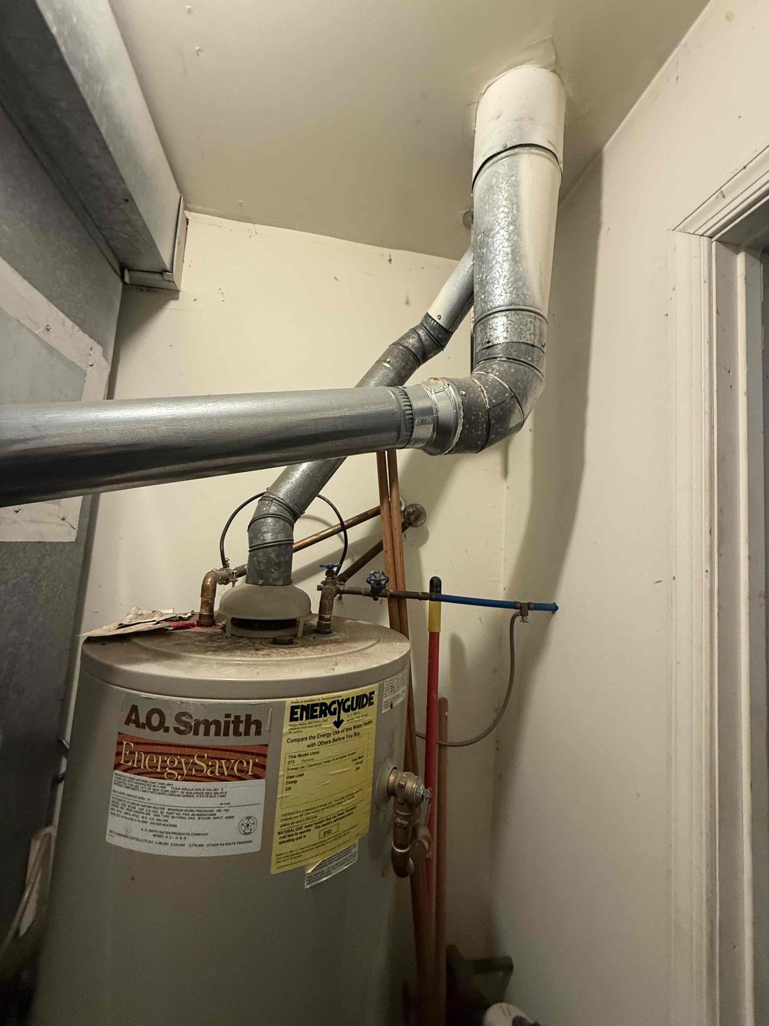 Arrived on site customer stated that they had a leaking water heater. Gave options and customer stated that they had other quotes that were cheaper and want to move forward with them. Collected payment.