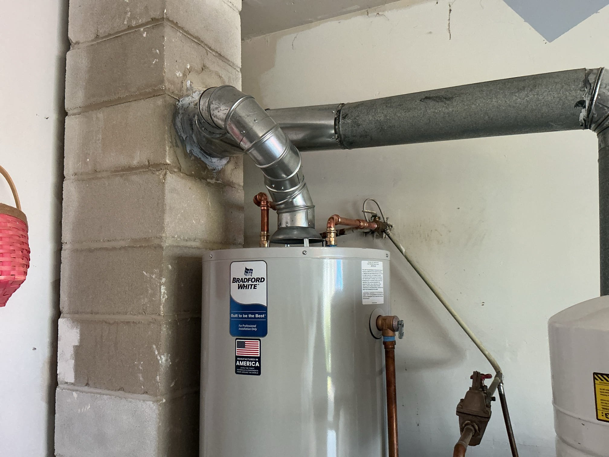 Drained and disconnected existing water heater from the home.
Supplied and installed new 40gallon natural draft water heater.
Supplied and installed new copper pipe, copper fittings, flue piping, gas piping and ball valve.
Secured all my connections and turned the home back on to check for leaks.
There are no leaks at this time.
Purged the system as well.

*Registered water heater for the client.
*Permit fees are at home owners cost.