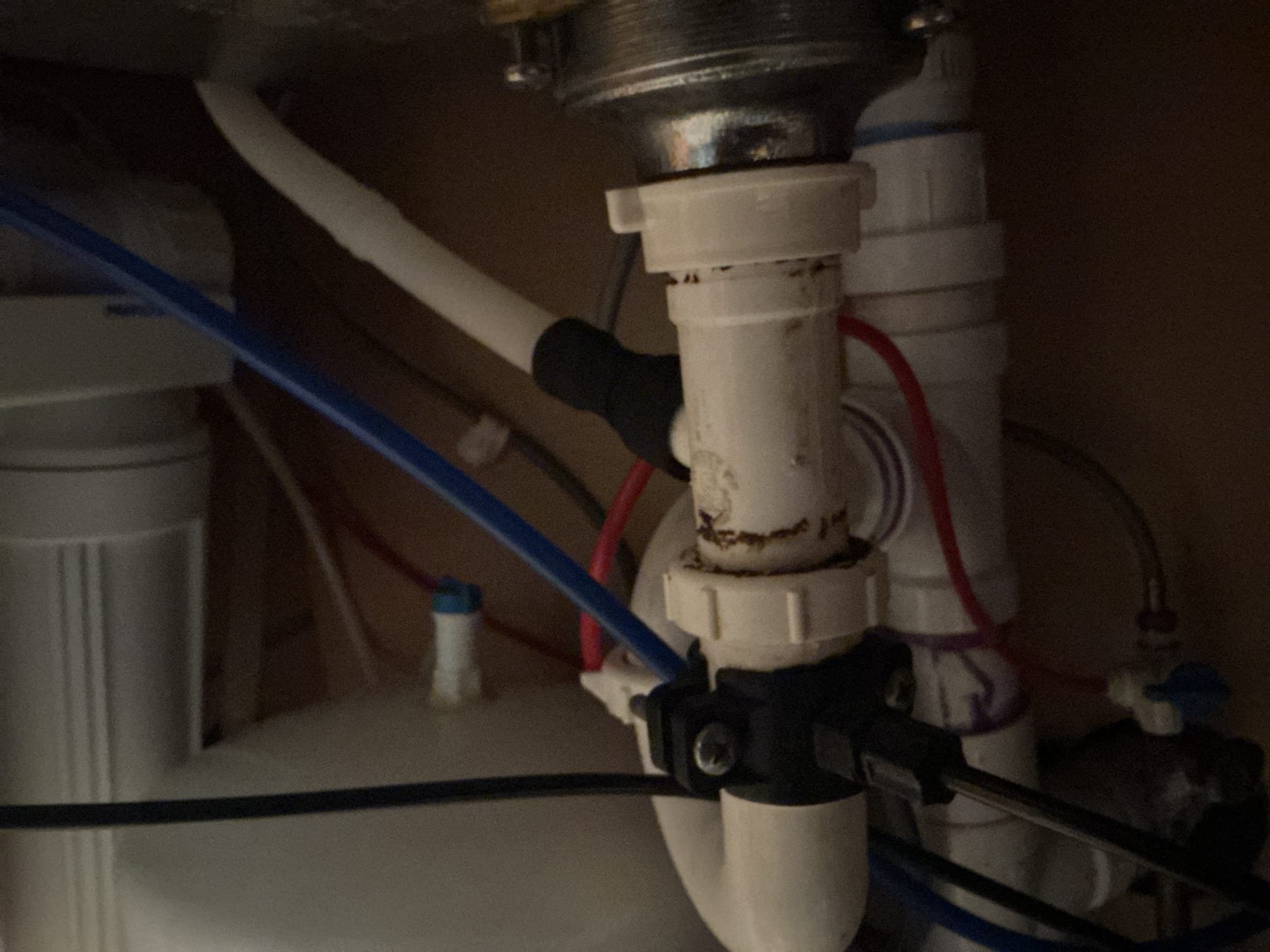 Arrived back to the home, at the first time of the estimate, a line item was on there for replacement of Dw tailpiece. At the time the work was completed, I had forgot to replace the tailpiece. We arrived today to replace the tailpiece for the client. I replaced the tailpiece and pressure tested the sink to check for leaks. There are no leaks at this time. Client would like a quote to relocate how the discharge is for the wash out for the existing well system, will leave a quote for that work to be completed.