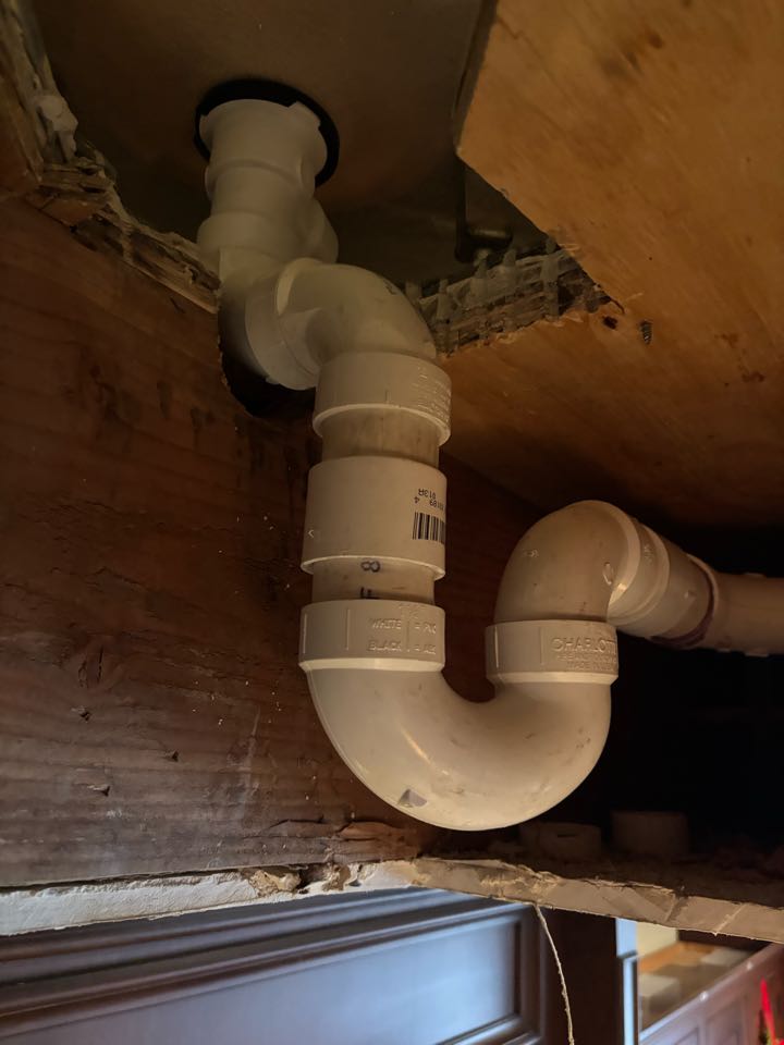 Replaced freestanding tub strainer. Manalapan Township, NJ 07726