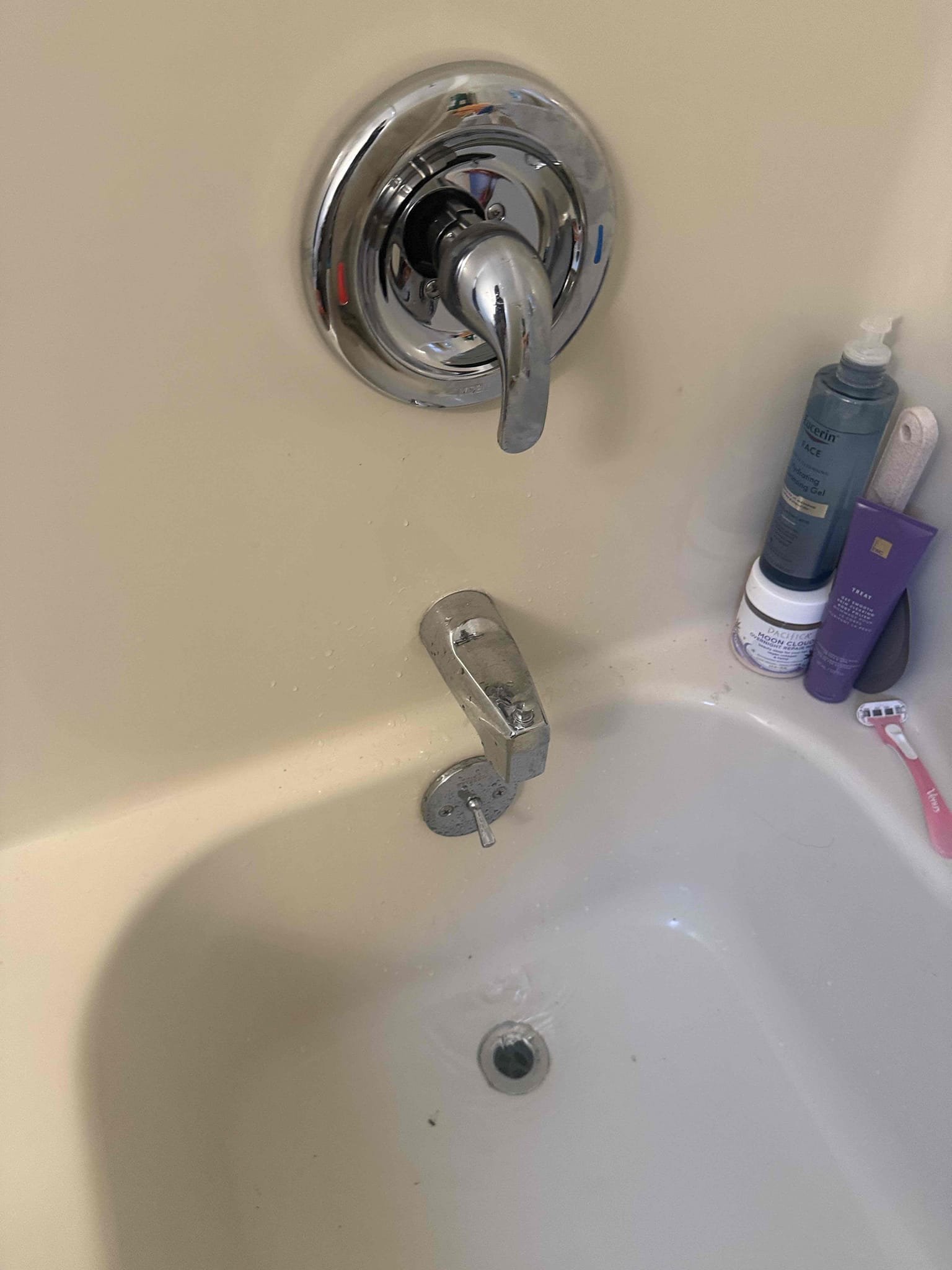 Myguy plumbing returned today to install customer supplied trim and cartridge. After all work was completed myguy plumbing tested for leaks and everything is running as intended. There will be no warranty for the shower cartridge or trim due to it being customer supplied.