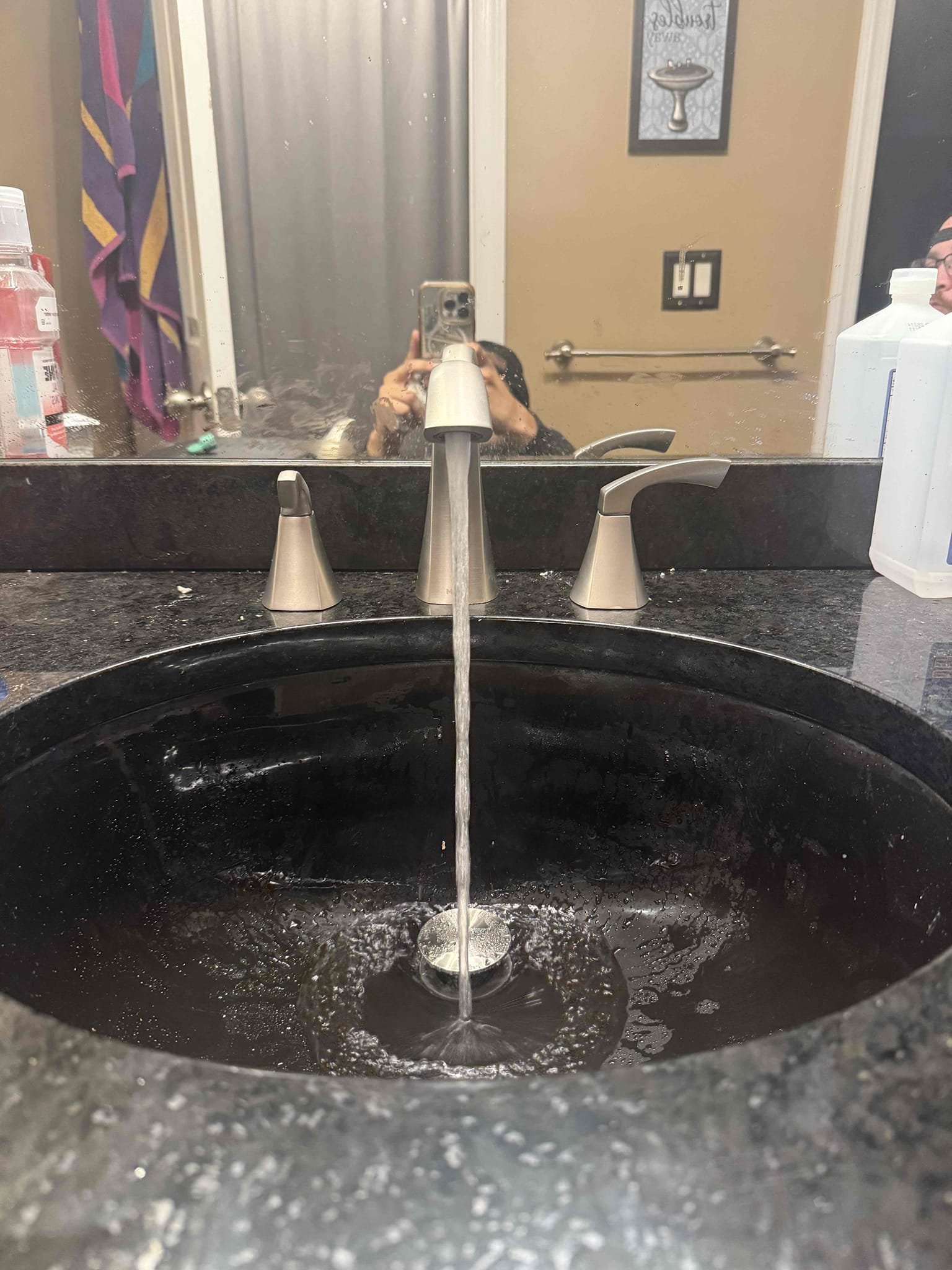 Arrived on site customer stated that they tried to install their widespread lav faucet but it kept leaking. After inspecting we found multiple leaks on the faucet and the pop up assembly. Myguy plumbing gave customer options for a faucet supplied by us, or to re install the faucet the customer has now. Customer would like to move forward with customer supplied option. After all work was competed myguy plumbing tested for leaks, at this time there appears to be no leaks found everything is working as should. Please note that there is NO WARRANTY on customer supplied products.  