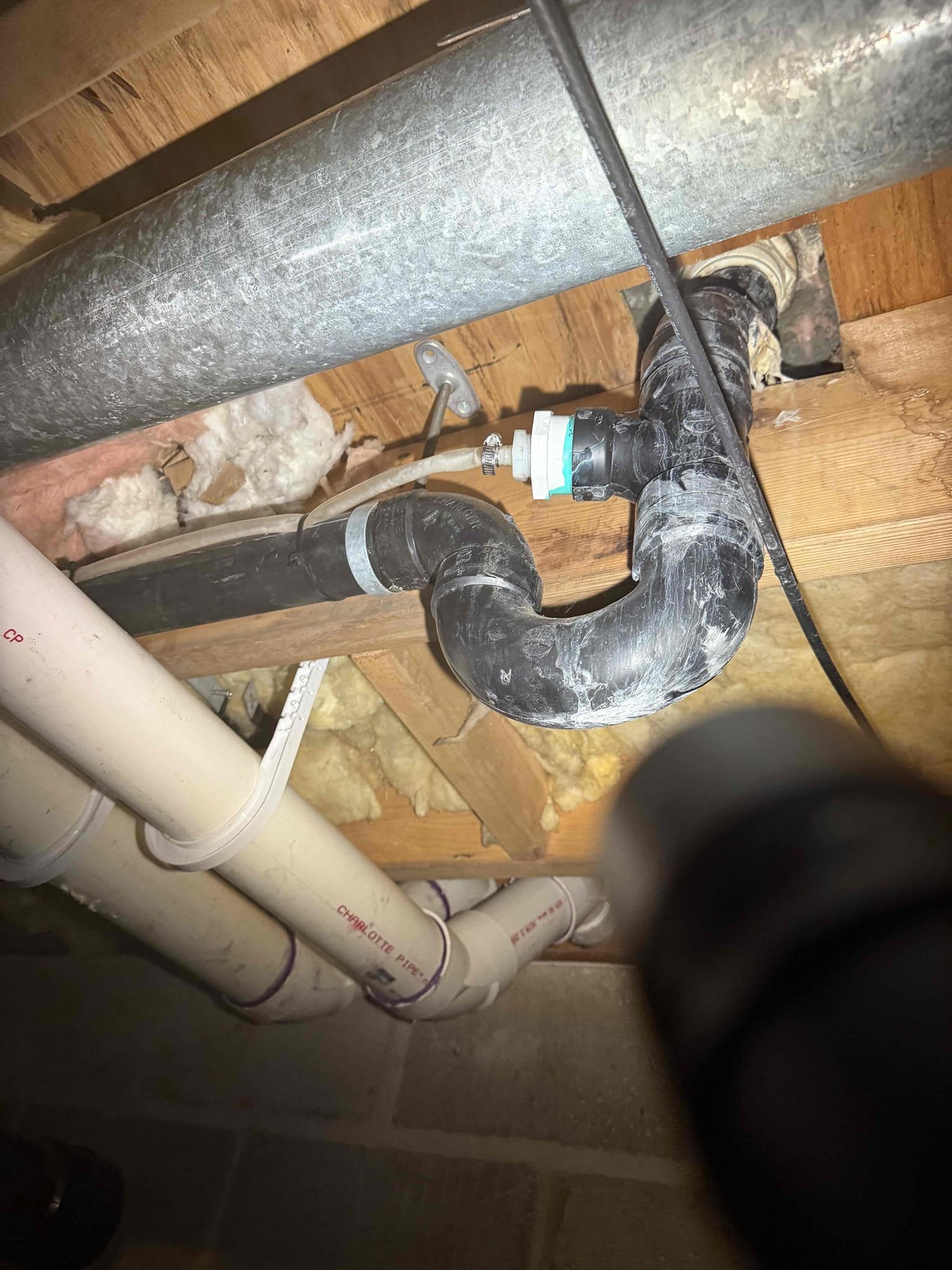 Arrived on site customer stated that they had a clog in the shower and removed and now they are hearing a gurgling sound occur when the heat runs. Upon inspection found that the condensation discharges into the shower drain line and that is the noise that they are hearing in the shower probably never noticed due to the massive amounts of hair they pulled out. Also found a leak on the shower strainer and found that the gasket and nut for it are not set properly gave options to replace vs. repair and customer would like to repair shower strainer remove not gasket reinserted pipe to strainer. Tested all work and everything appears to be working order and there appears to be no leaks at this time collected payment. No warranty on repair.