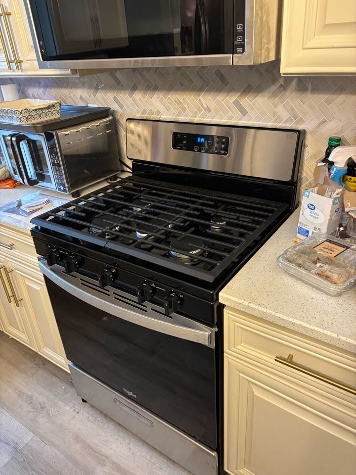 Install new stove, tuckerton NJ 08087