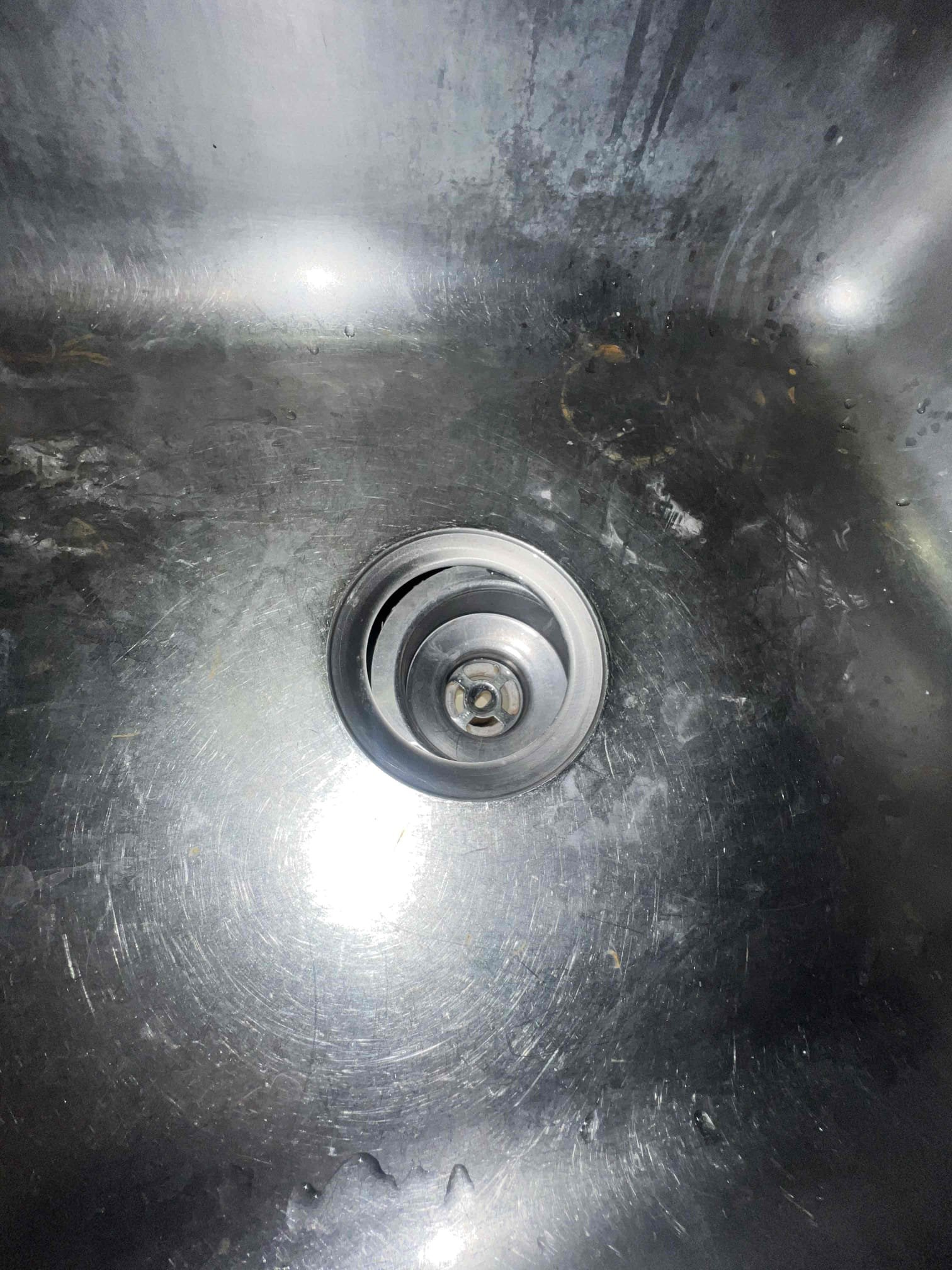 Arrived on site client stated he had a leak under the sink. Upon inspection the basket strainer was completely disconnected from the sink. I also noticed the valves were old and hard to turn and client had a saddle valve under the sink. Today we just replaced the basket strainer and when done tested for leaks. There are no leaks at this time.