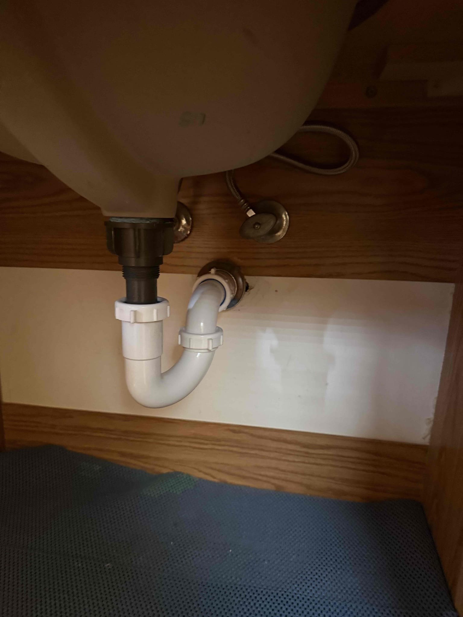 Arrived on site today to complete job. After myguy plumbing installed sink and faucet, myguy plumbing turned the water on and tested for leaks. There are no leaks with the faucet or sink. Myguy plumbing also performed a minor rebuild on the upstairs toilet. After all work was completed myguy plumbing tested all work for leaks. At this time everything appears to be working as should no issues.