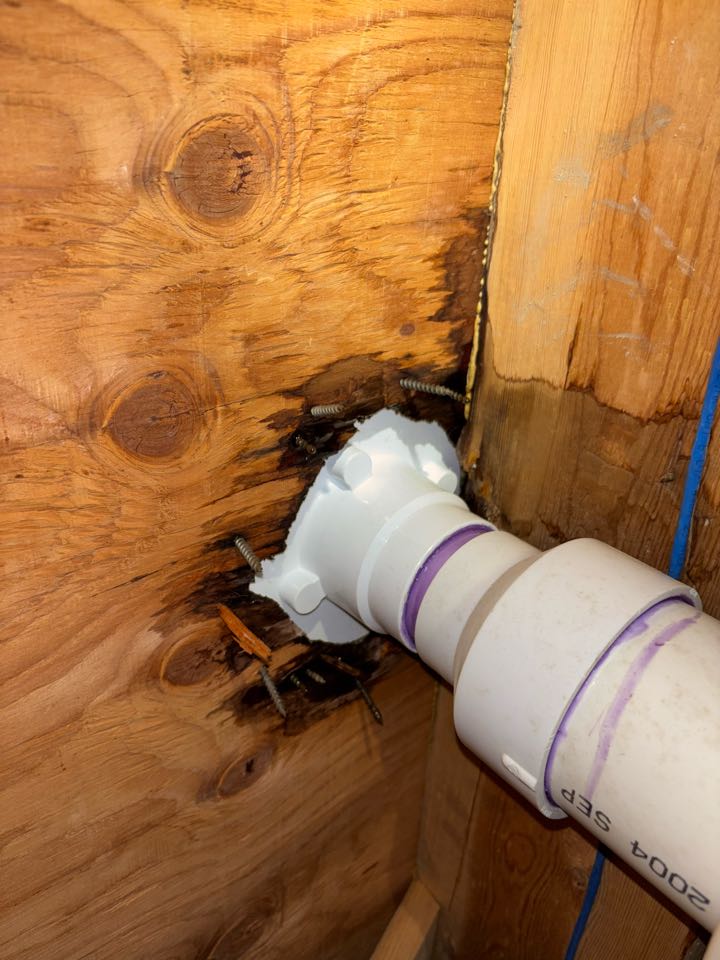 Performed shower pan test to find leak in crawlspace. Wall Township, NJ 07719