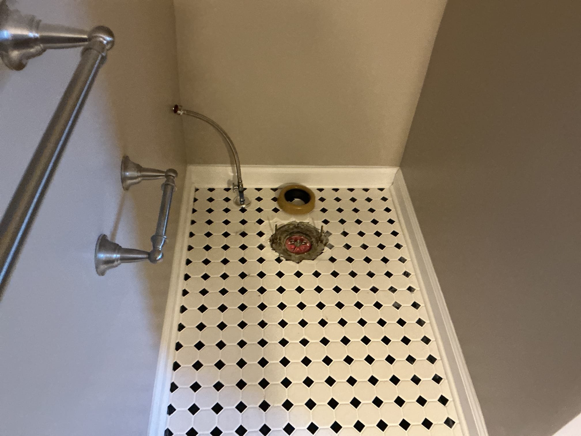 Supplied and installed brand new American Standard Cadet Pro toilet.
Supplied and installed new wax seal, Johnny bolts, supply line, and shut off valve.
Secured all my connections and flushed the toilet numerous times to check for leaks.
There are no leaks at this time.
Caulked base of the toilet as well.