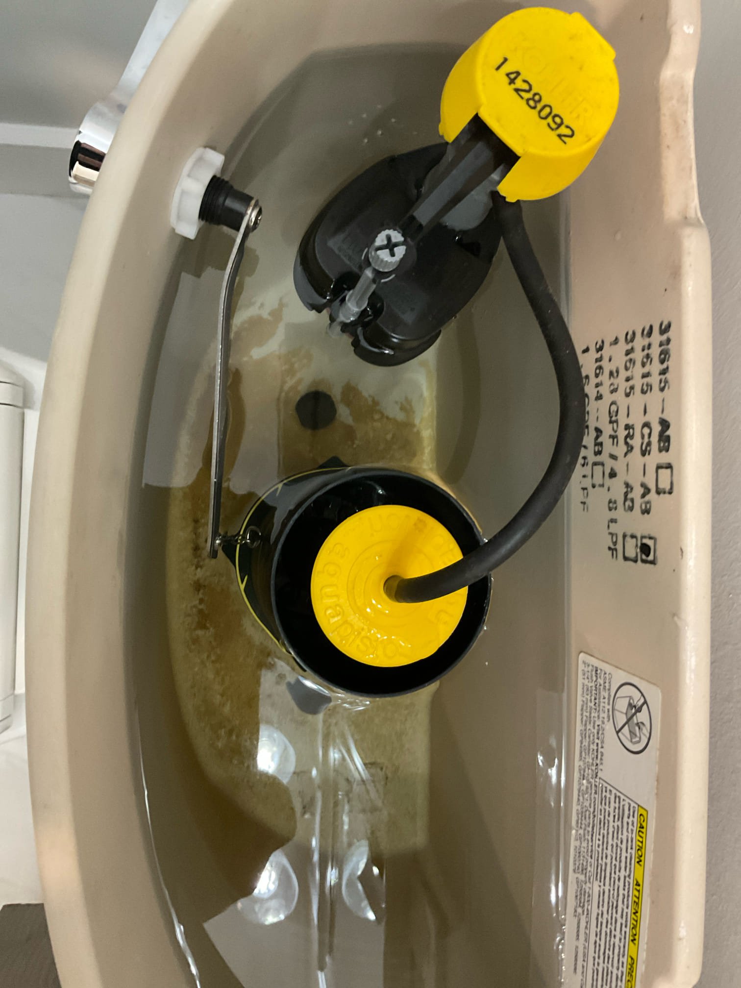 Arrived on site to perform plumbing inspection. Upon inspection in the crawlspace I noticed a section of pipe where the kitchen drops into the main there is a belly and the 4” main is not strapped. Also on the kitchen line there is a no hub coupling being used as a reducer where it goes from 2” to 1 1/2 and the 4x3x4 tee wye is on its back. Also when going in the garage to check out the heater and boiler there was a slight drip on a gate valve by the water heater that has a bleeder cap on it. 