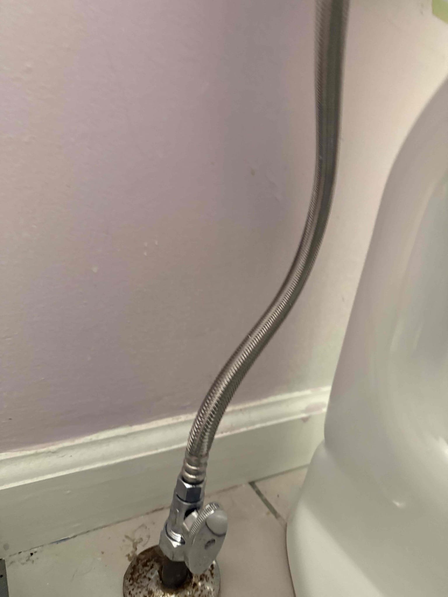 Arrived on site customer stated that the toilet was leaking. After inspecting we found that the bidet seat is leaking. It is leaking from the connection where the bidet meets the fill valve. After inspecting we found that the washer in the bidet seat was no good. Myguy plumbing replaced washer as a one time courtesy. If issue happens again customer will need to get a new bidet seat. 