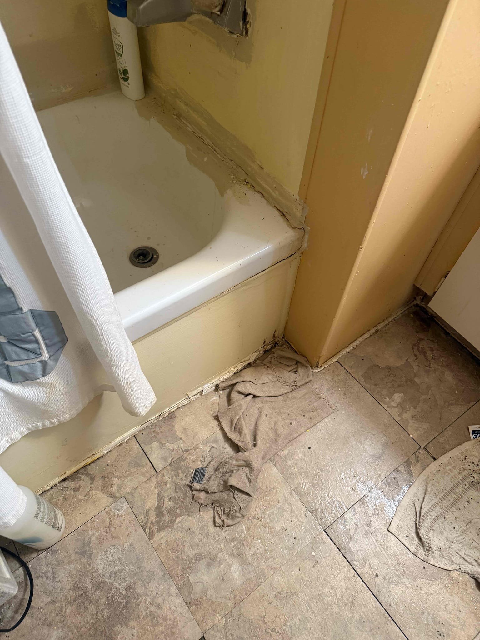 Arrived on site customer stated that they have a leak and frozen pipes. Upon inspection found that the water services comes up out of the ground outside of the home and the heat tape is no longer working. Recommend customer gets heat tape or some sort of enclosure so this issue does not happen again. Gave options to thaw out pipes. Thawed pit piping and then located leak underneath bathtub two polybutylene lines that have pinholes in them. Repaired with sharkbite couplings but cannot warranty work due to piping being polybutylene. Tested all work and everything appear to be in working order and there appears to be no leaks at this time. Customer wanted to replace faucet but found that the sink was made of plastic and cracked all over and I am concerned that we will damage the sink even more and will not be able to install the faucet. Recommend replacing entire sink and faucet and we will install shut off valves as a courtesy.