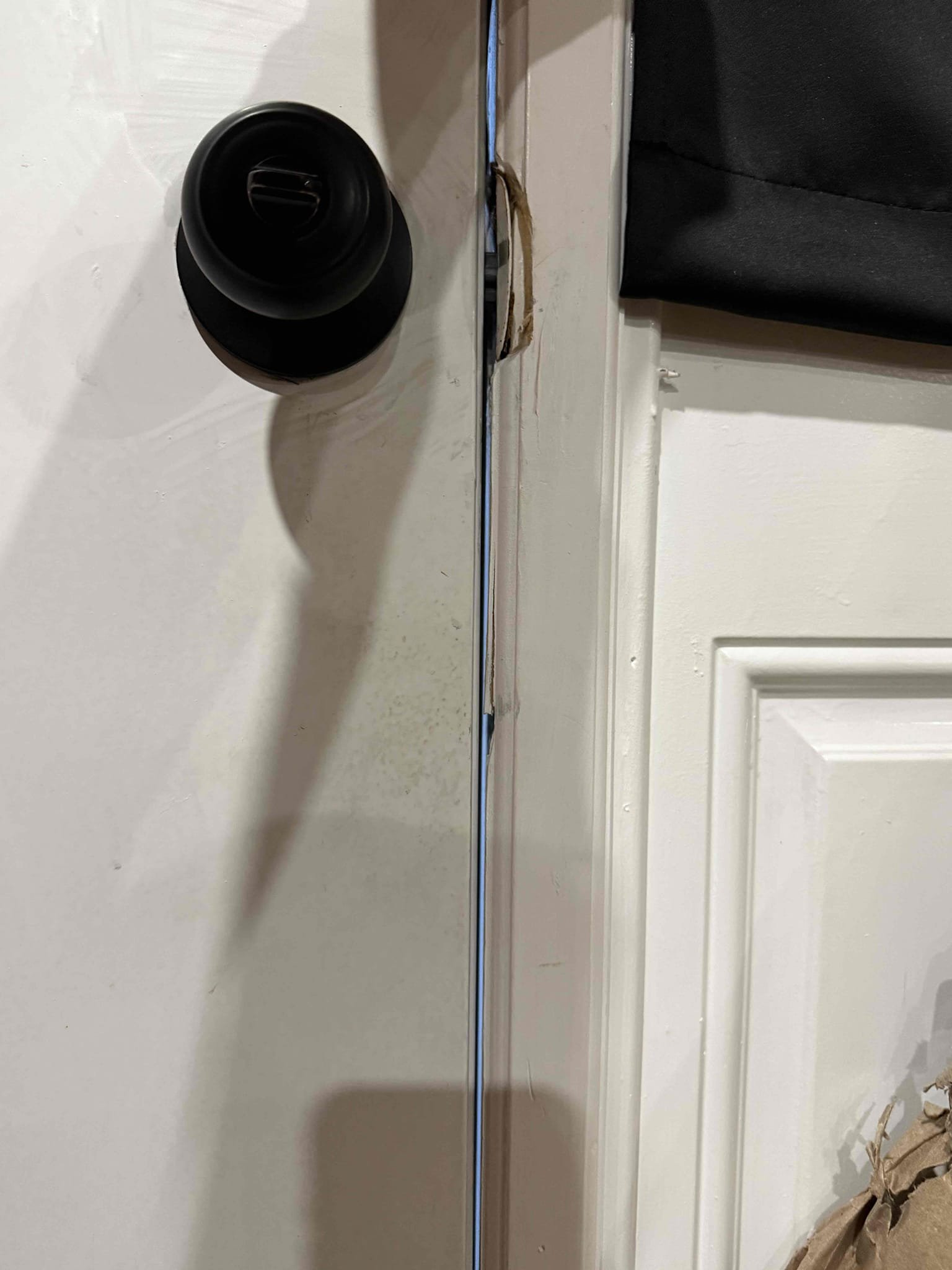 Arrived on site customer stated that the thermostat is set to 74 but will not reach past 63 degrees. Upon inspection looked at the boiler everything is running and each zone is piping hot on the feed and return. Went around to feel all the baseboard on the 1st floor zone and each one is very hot to the touch. It appears to be the draft coming from the back door, side door, front door, windows and the holes in the floor underneath some sections of baseboard. With all the cold air entering from those points would make sense why the first floor is not able to retain the heat and is causing the boiler to constantly run trying to keep up. Upon further inspection found dripping coming the side panel of the boiler indicating a separation of the cast iron block but it will not cause the home to not reach temp that is going to be due to issues stated above. Gave options and collected visual diagnostic fee and will credit towards any work quoted today.
