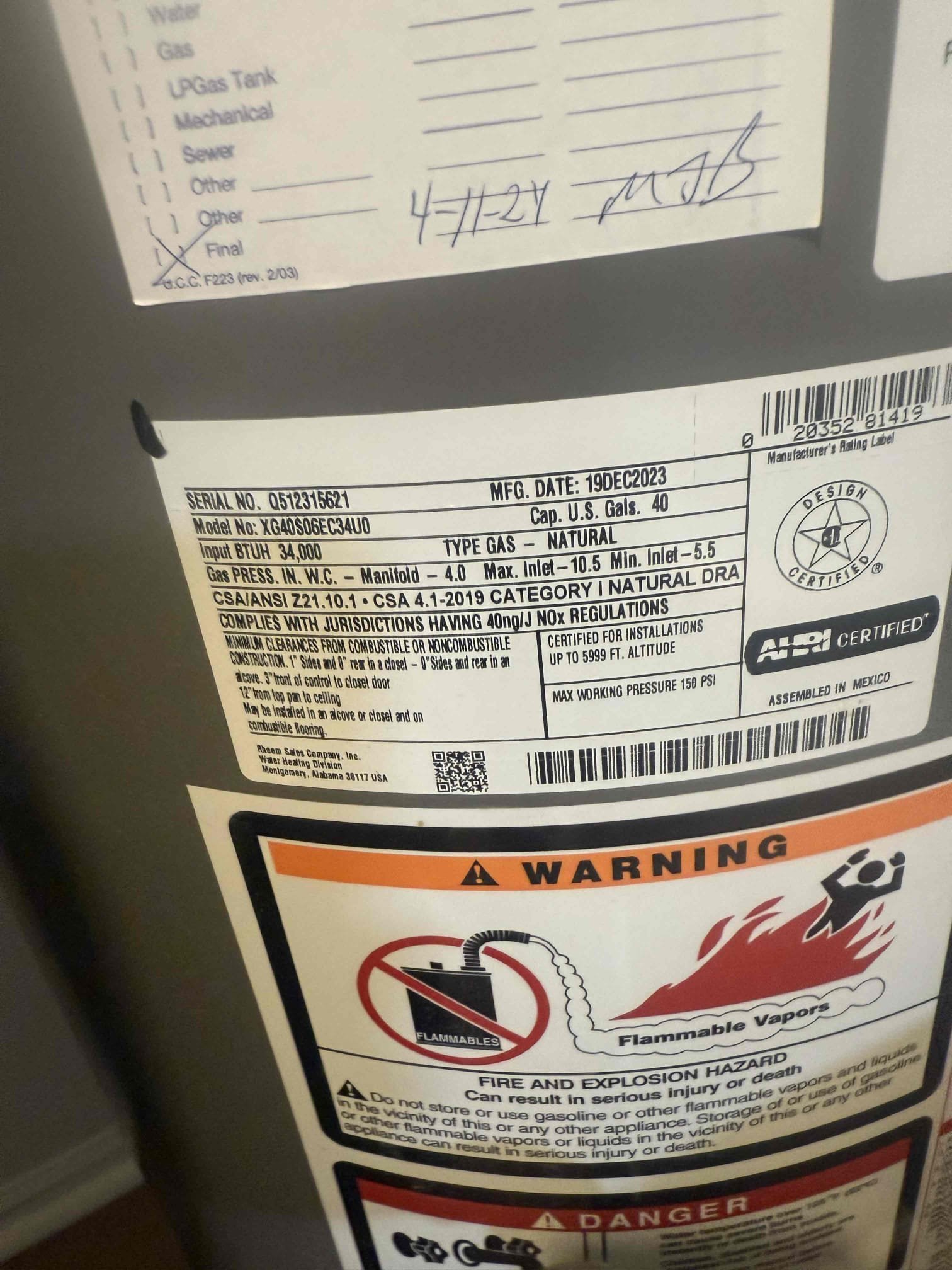 1 item under kitchen sink
Arrived to home for leak under kitchen sink. Upon inspection found that tubular joint popped. Drain had play and was backpitched. Someone had bent tubular arm to try and correct pitch. Recommend cutting out incorrectly installed 45 angle fitting and redo all drainage up to basket strainer. 
Today MyGuy supplied and installed new bag trap and used greeenfield hanger to correct pitch without cutting out existing 45 fitting. Drain is now pitched and all connections are tight. 
***bottom of cabinet is completely saturated, soft and warped. While working my elbow caused damage. I let customer know and they are aware. Recommend hiring carpenter to replace before mold is able to grow.