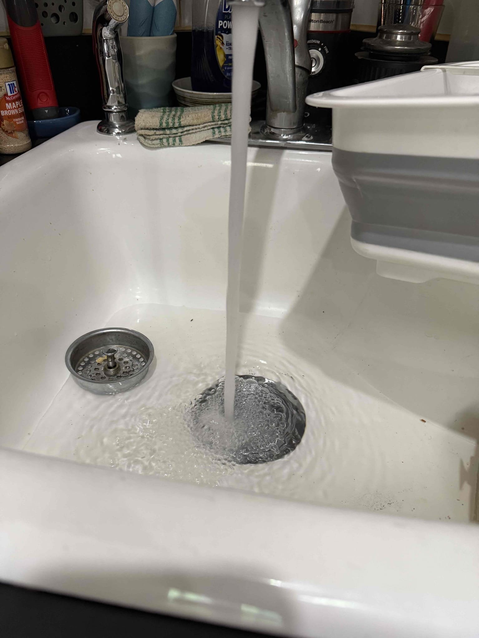 Arrived on site customer stated that they see corrosion on basket strainer we installed. Appears to have had a small leak that then corroded and rusted. Replaced under warranty.