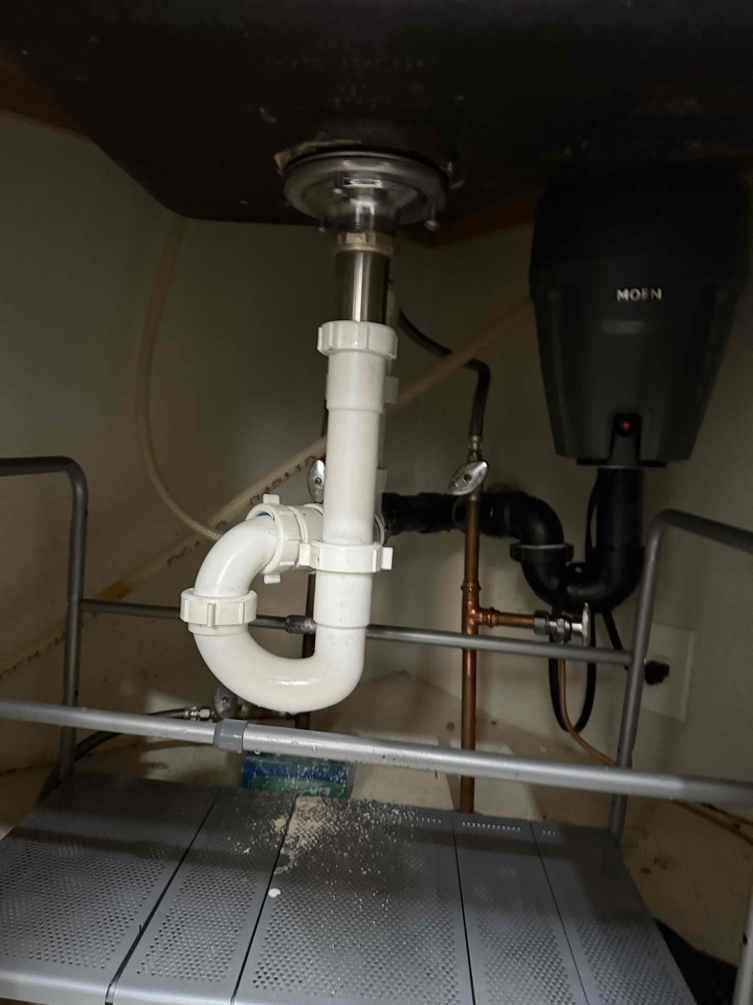 Arrived on site customer stated that they see corrosion on basket strainer we installed. Appears to have had a small leak that then corroded and rusted. Replaced under warranty.