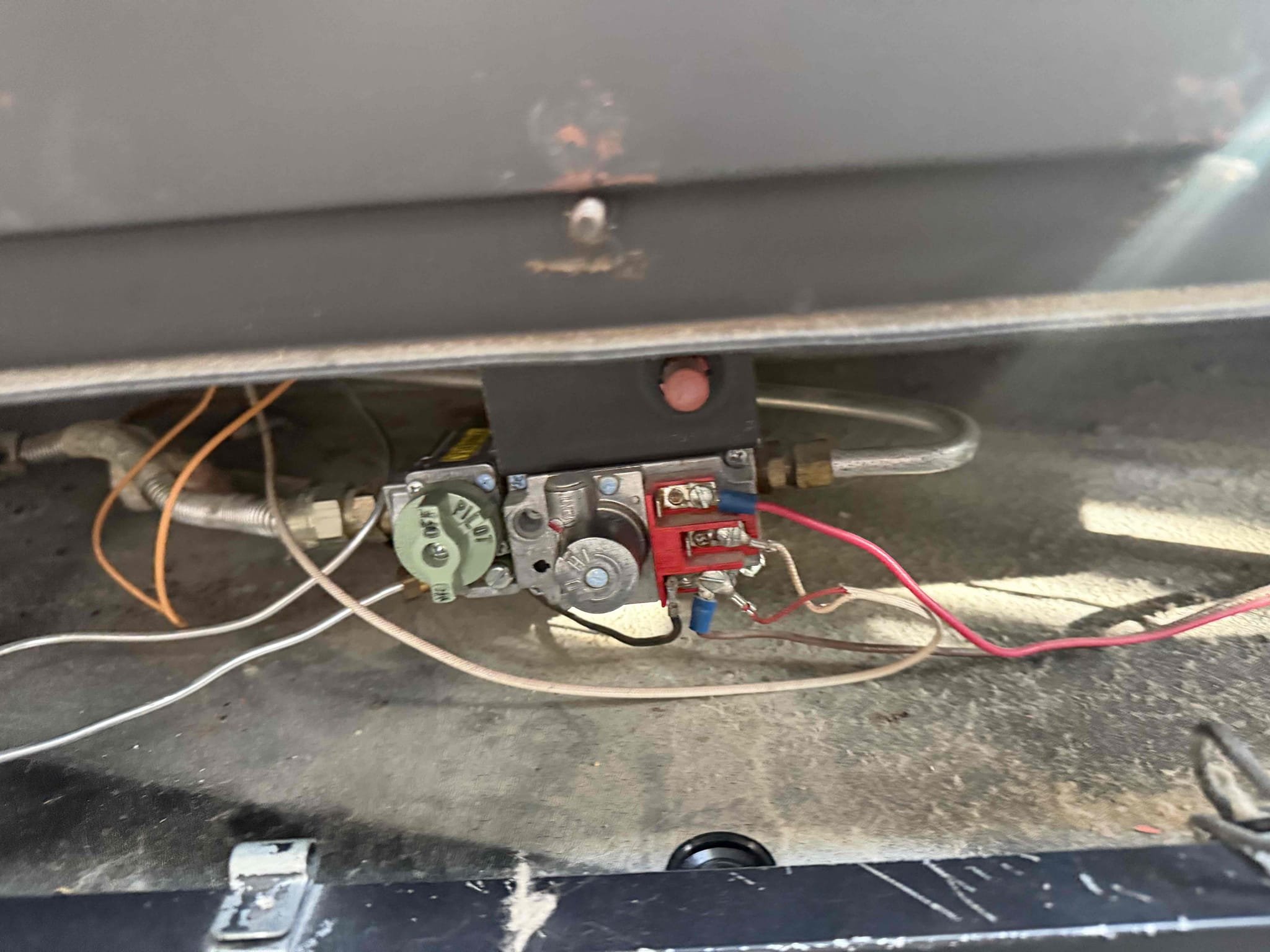 Arrived on site customer stated that they have a fireplace that they do not know how to work. They also had questions on some shut off valves located in the home. Upon inspection looked a couple valves for the washing machine and confirmed that they were on and working and tagged main shut off valve in the home. Inspected fireplace and found pilot light was already lit and the switch just needed to be turned on showed customer how to work it. Collected visual diagnostic fee and will credit towards work quoted today.