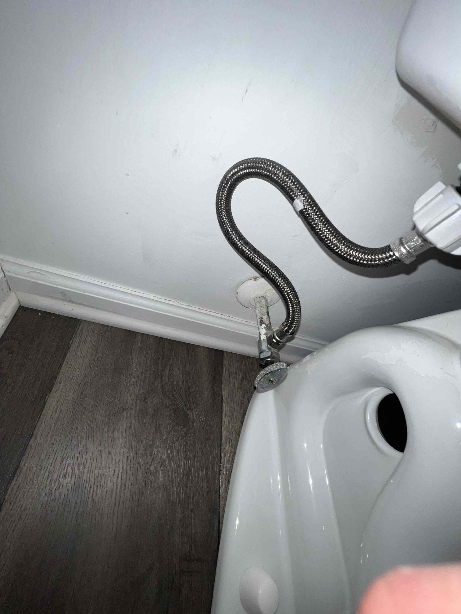 Arrived on site client stated they are selling the home and would like a few things done. Upon inspection client has a leak under lav sink. There is an accordion style tailpiece I recommend to get removed and the trap would need to be replaced as well. Client would also like to replace the toilet valve in that same bathroom. Under the kitchen sink there is a saddle valve and globe valve that should also be replaced and since everything there is being cut out we will be adding a new valve for the cold side for the kitchen faucet. Client also has a gate valve for the main I recommend we replace. Client says she will go buy a new shower head for upstairs bathroom that we can replace as a courtesy if she has it on site the day we perform the work. Took a deposit and we will be returning at a later date.