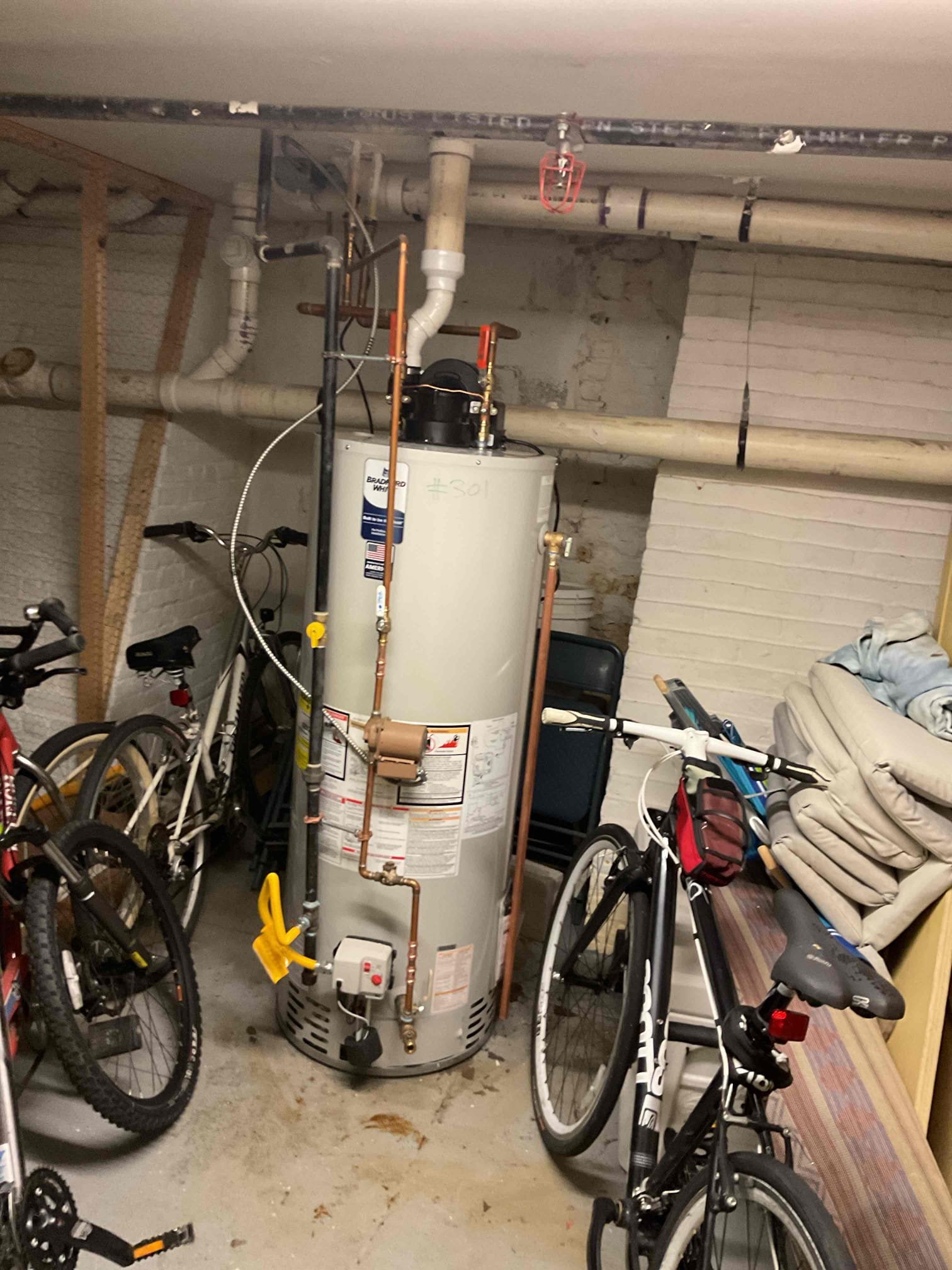 Arrived on site customer stated that they have a 20 year old water heater that they are looking to preemptively replace before a leak occurs. Gave options on 75 gal gas power vent water heater vs. 50 gal powervent with tank booster. Customer would like to get another estimate before making a decision but will be making a decision in the next couple days.