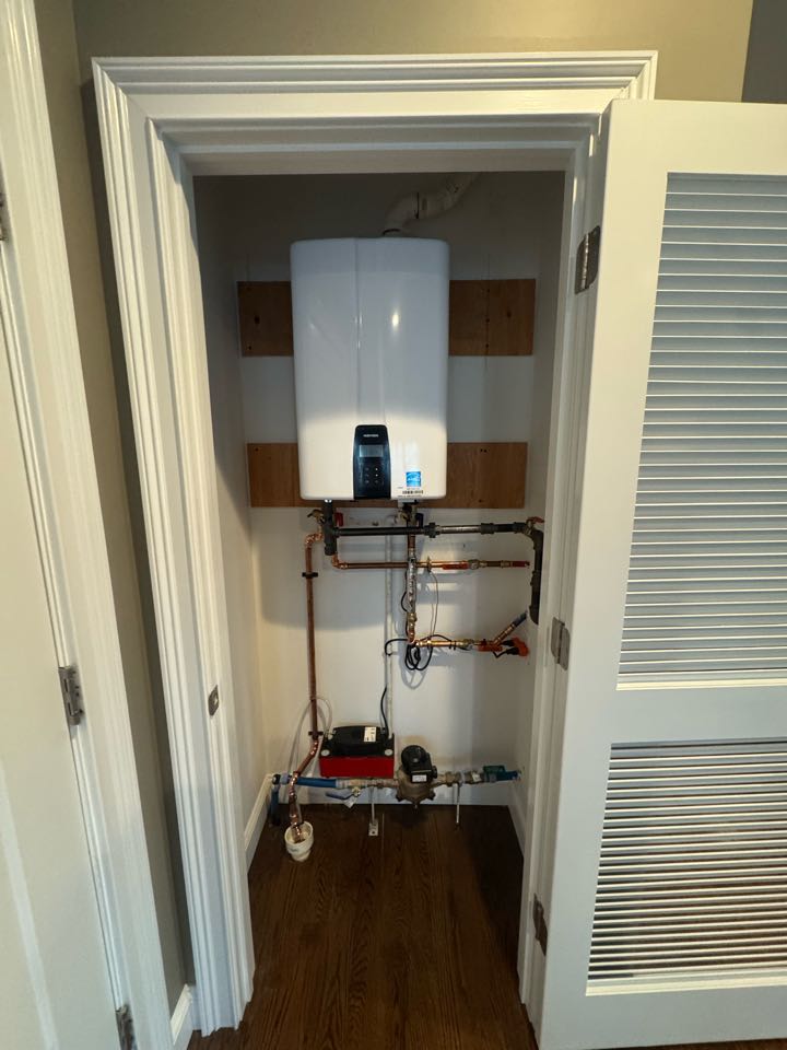 Swapped out Rennai Tankless WH with Navien WH