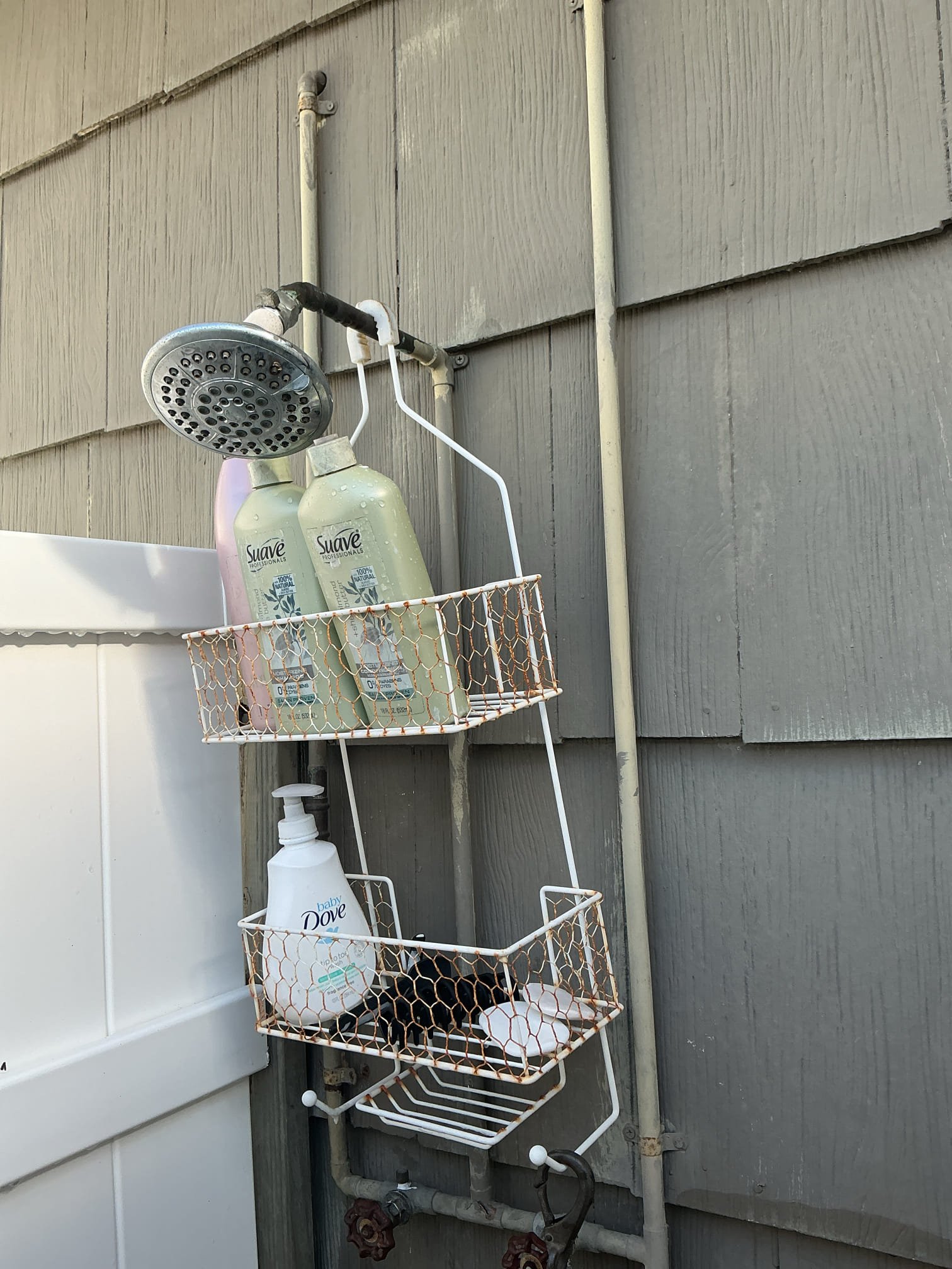 Supplied and installed brand new outdoor rinse station.
Disconnected and removed existing station from the home.
Supplied and installed new copper piping, copper fittings, and blow off valves for winterization.
Secured all connections and secured rinse station to the home.

*I purposely did not introduce water to the system since it is very cold outside, client is aware that when they turn the system on in the spring, if there are any leaks to give us a call under warranty.