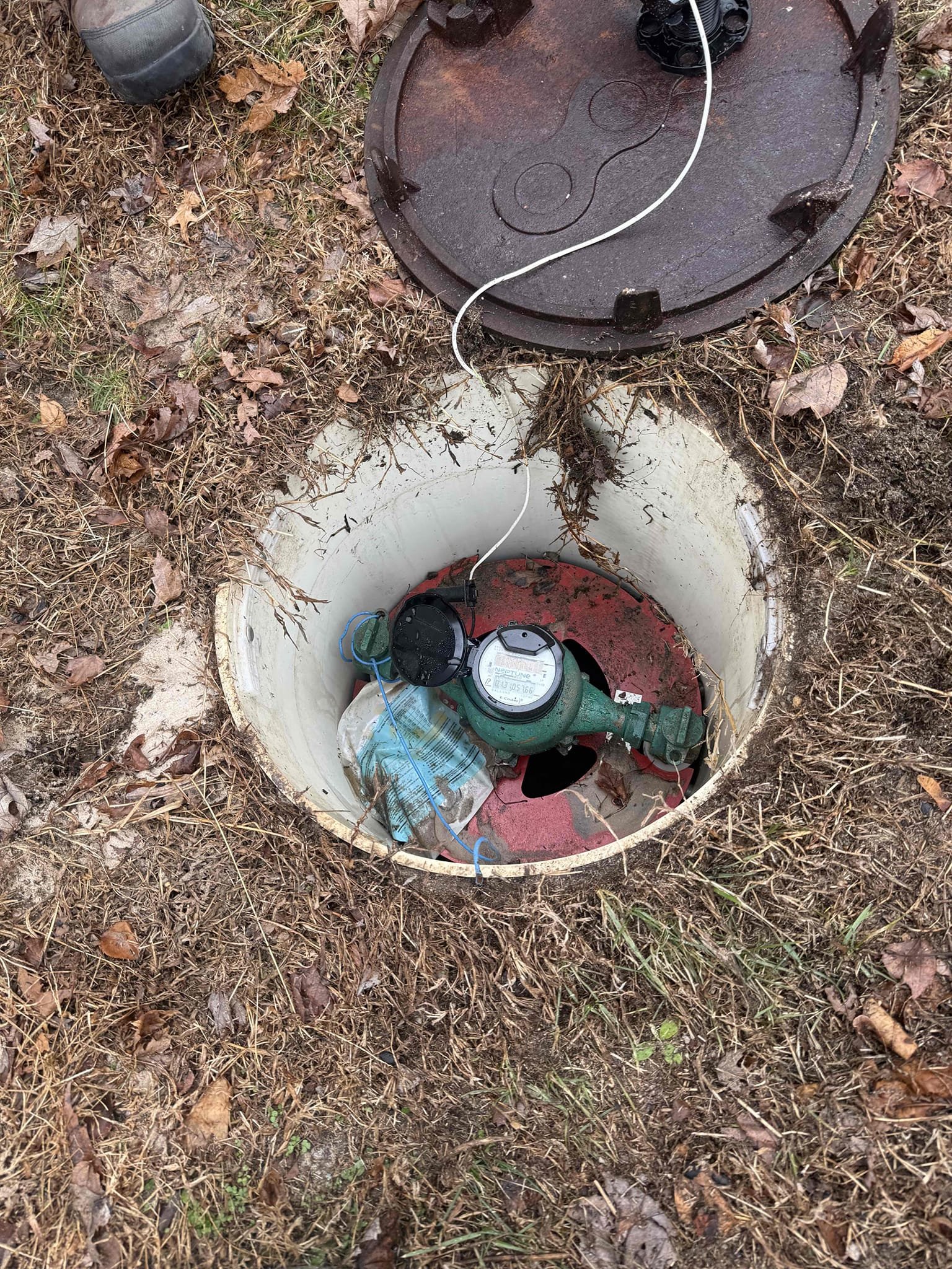 Dig up and find and repair broken line with membership 
Arrived to home for break in main water line. Upon inspection found that yard had a wet spot and sand was visible in grass indicating break underground. MyGuy dug up area until we found the issue which was a split brass coupling. MyGuy replaced broke fittings, turned water on and tested for leaks, there are none at this time. We purged home and replaced soil best as possible. Customer is aware we are not responsible for landscaping after work is completed. 