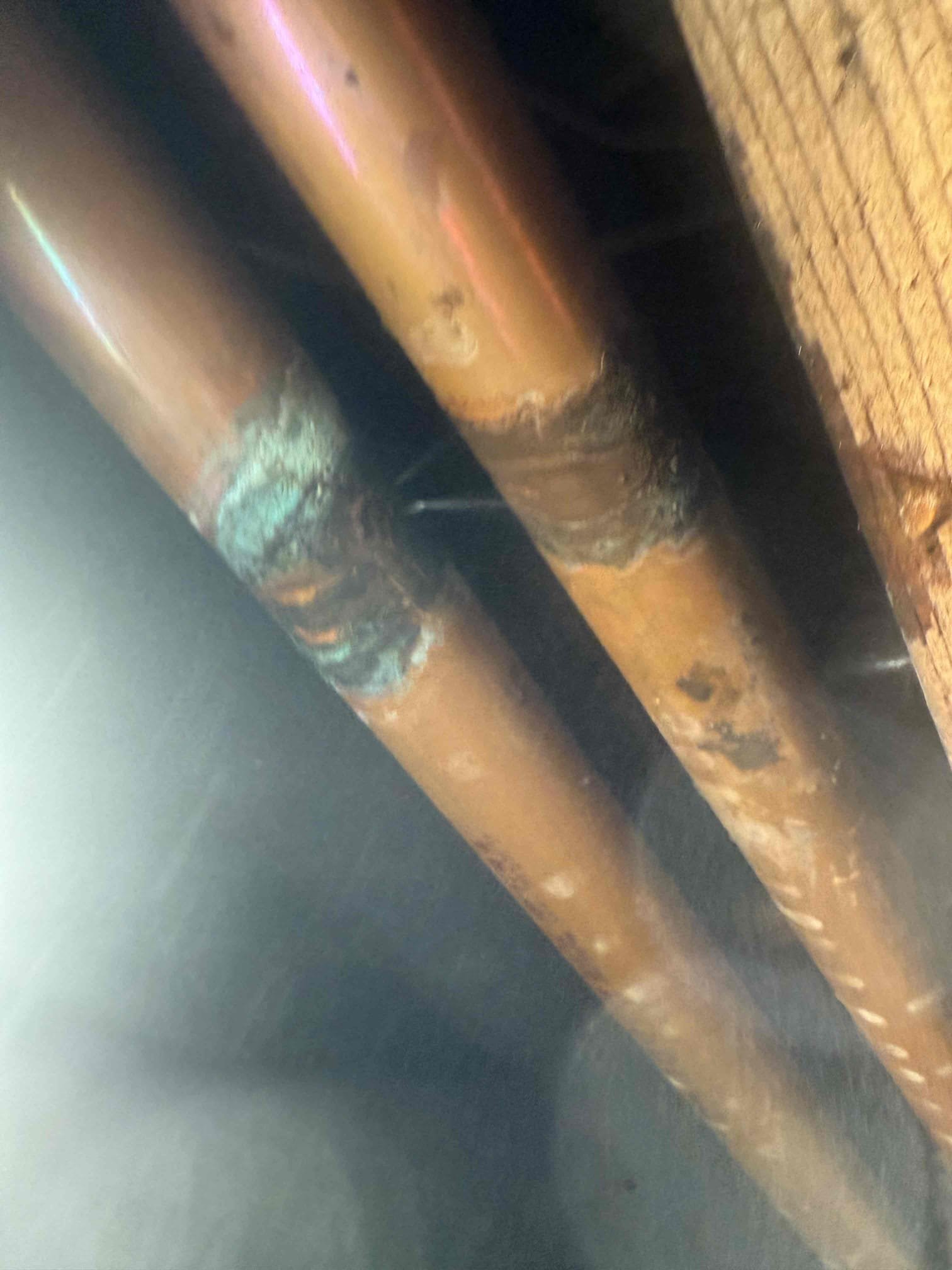 Pipe repair, purge 2 zones
Arrived to home for no hot water. Upon inspection found a leak on a heat line causing air to be admitted into system. MyGuy repaired leak and drain and purged zones. Tested for leaks there are none at this time and customer has hot water. While here noticed a leak on indirect we were he to do maintenance on about a month ago. Will pass on to boiler specialist.