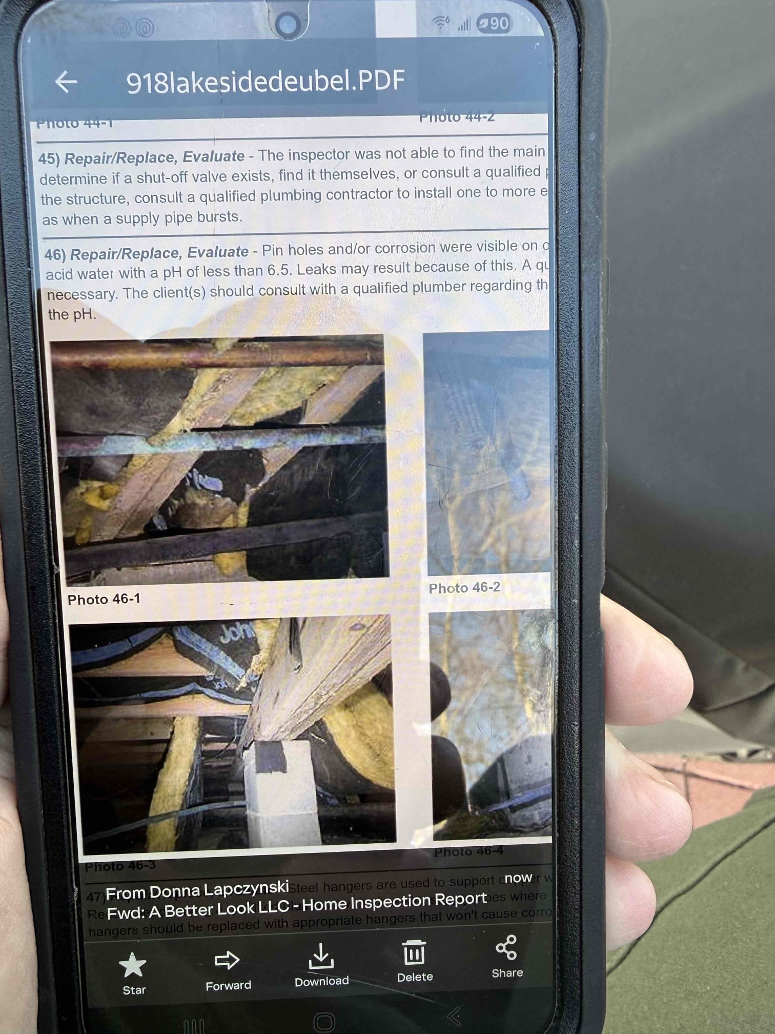 We will be returning at a later day to go over scope of work 