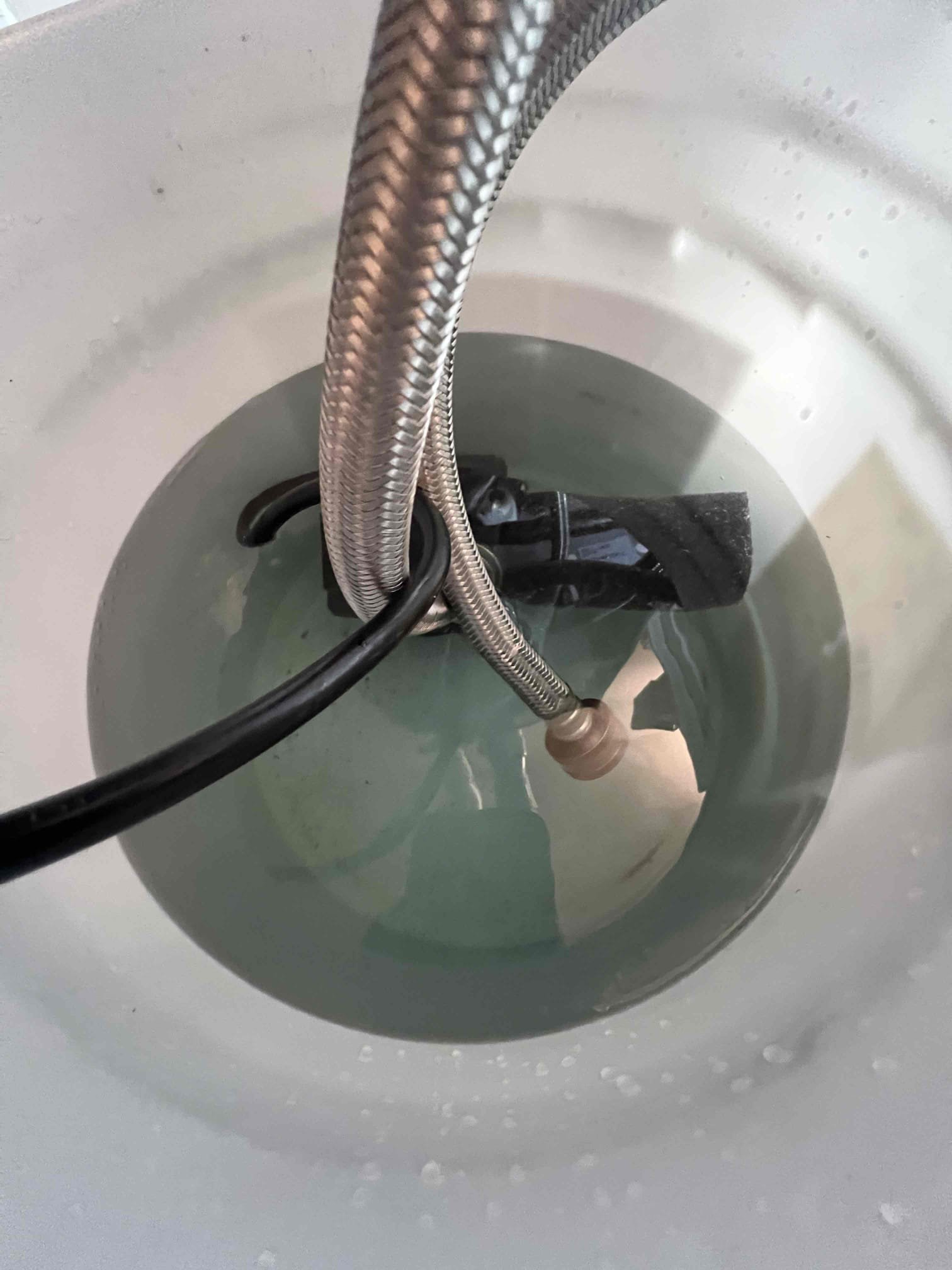 Tankless water heater flush 

Arrived on site to flush tankless water heater. Flushed tankless today and called manufacturer to register today’s service. Removed and cleaned filter. There are no leaks in the unit at this time.