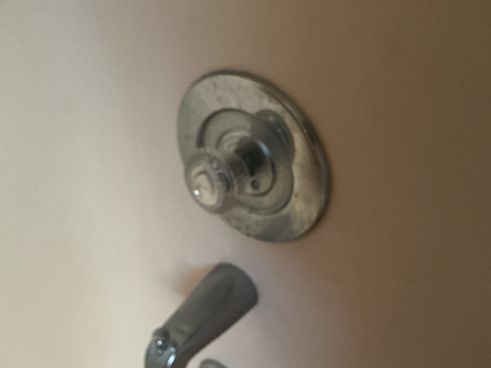 We had recently replaced the existing water heater for the client, since the time of that install the client stated a weird sound coming from the Moen shower valve whenever you turn the dial to the hot side. The tech on site had attempted to replace the shower cartridge for the client after the water heater was installed, and there is still very poor pressure from the hot side only and the shower valve is making a weird noise. I arrived on site and first wanted to make sure the issue of the shower valve. I first replaced the shower cartridge for the client and the is still not pressure and it is still making a weird noise. My theory was there is debris stuck in the shower valve causing the reduction in pressure and the sound. I advised to the client, before I replace the valve to let me flush the system. I removed the shower cartridge and placed the shower curtain of the tub to prevent the water from leaking outside the tub. I turned on the water to the home for 10 seconds and the went