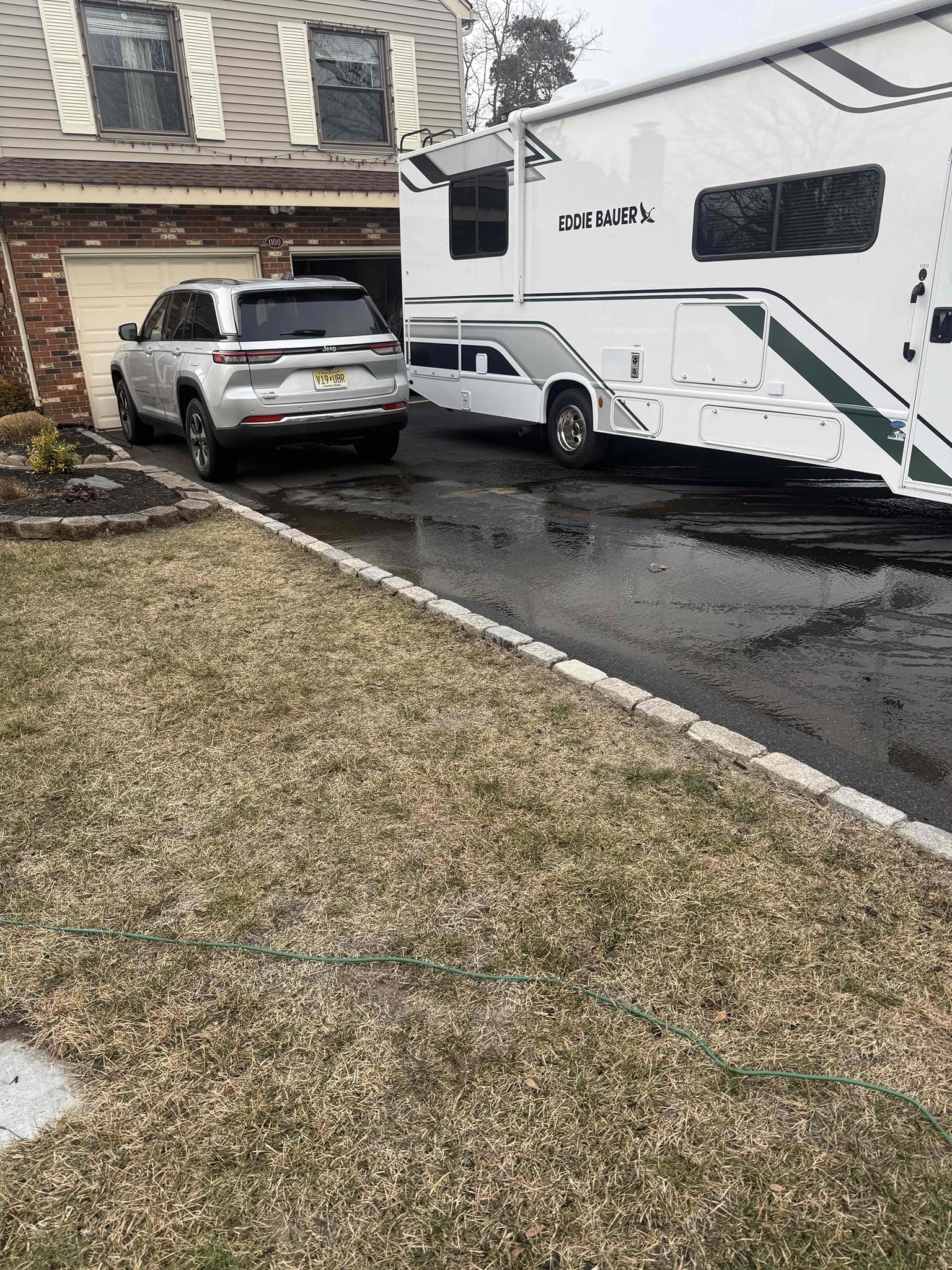 Arrived to home for main water break. Upon inspection found that there was previous repairs on driveway in the past. Left options to cut driveway and located break and repair. Collected 59, customer would like to get other estimates. Will credit