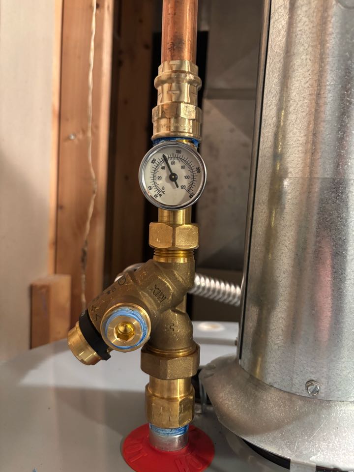 Replaced drainage underneath kitchen sink as well as tank booster above water heater. Toms River, NJ 08755