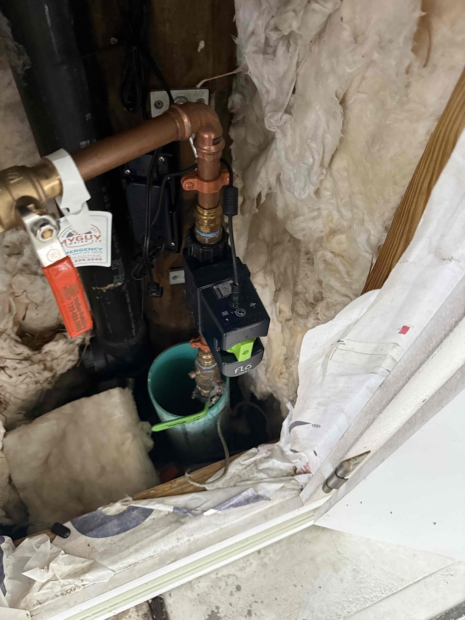 Arrived on site customer stated that they had a burst, after inspecting we found that it was on the floor by Moen. As stated in previous visits the outlet in the closet with the main water shutoff is not working and that is why we were not able to plug back in the heat tape, we advised customer to get outlet fixed so this did not happen. When customer gets outlet fixed they will contact us to get back on the schedule.