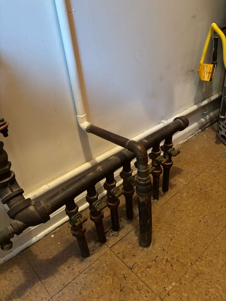 Provided options to repair boiler loop heat line. Middletown Township, NJ 07748