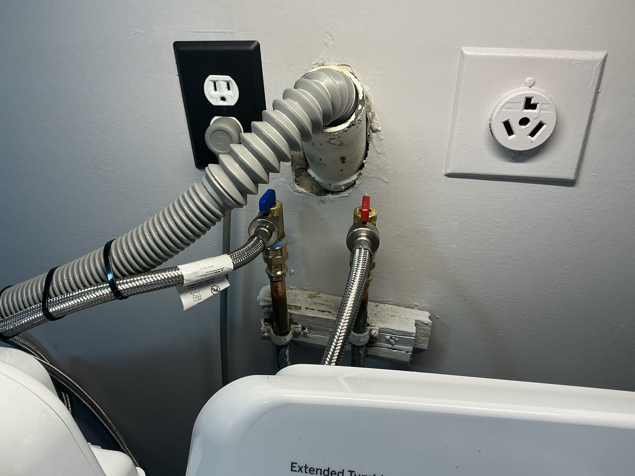 Arrived to the home, client states leaking boiler drains for their washer. The boiler drains were original to the home and have a heaved leak when you turn them on. I provided options for replacement and client would like to go through with the work quoted.

Shut off water to the home and drained down the system.
Unsoldered the existing valves
Prepped piping for new install.
Supplied and installed two brand new boiler drains.
Secured my connections and turned the home back on to check for leaks.
There are no leaks at this time.

*Home is on a slab, client is aware that the riser piping for hot and cold are backwards.