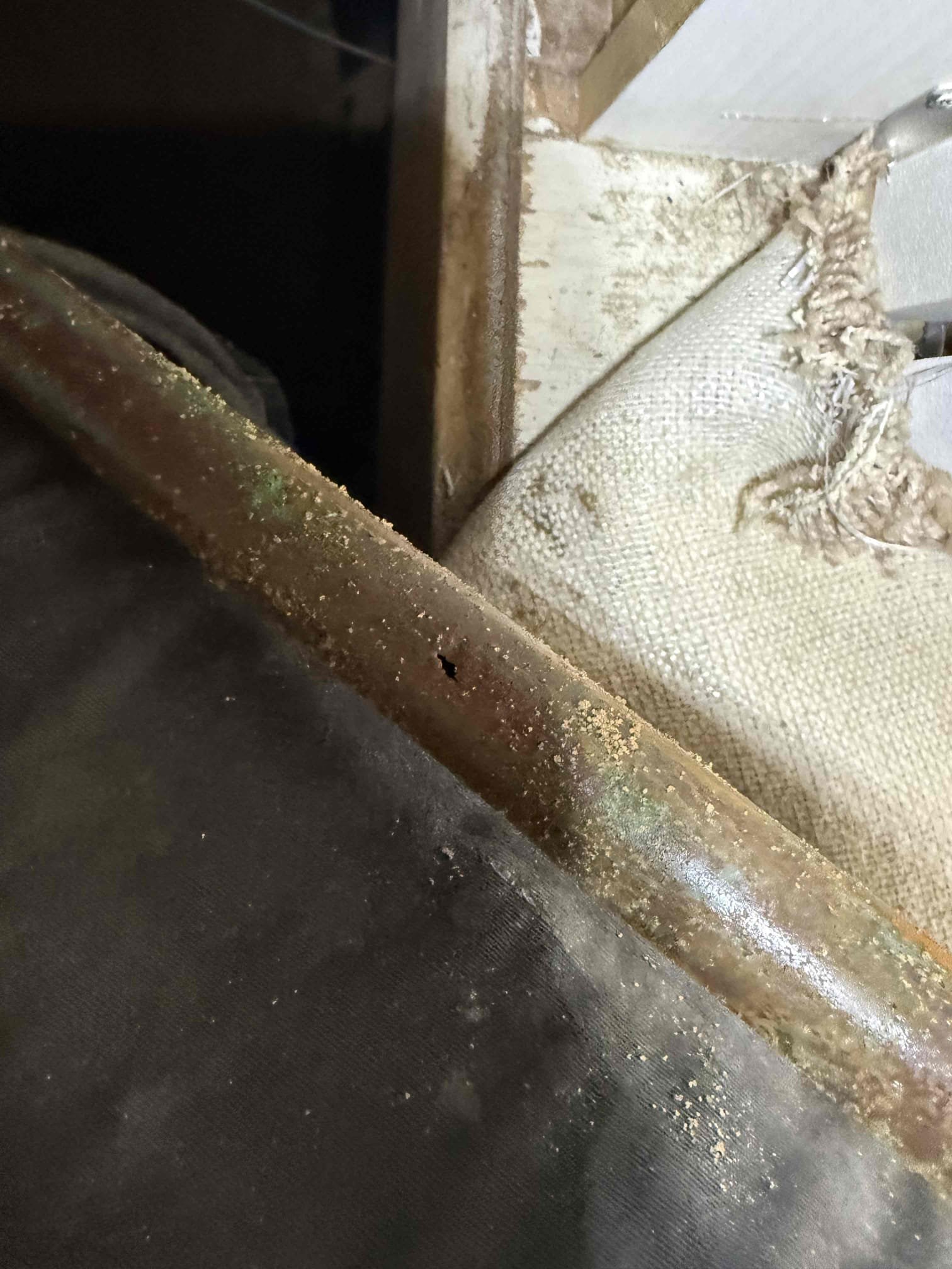 Customer stated that they had a leak in the crawlspace that the cable guy found. After inspecting we found that the line that comes in from the street before the water meter has two cracks in it and is leaking. MyGuy pluming gave customer options to rectify all issues found. Customer would like to move forward with pipe repair. MyGuy plumbing shut the water off at the valve in the crawlspace and made repair. After all works was completed. MyGuy pluming turned the water back on to the home and tested all work for leaks. At this time there are no leaks found. Everything is operating as should.