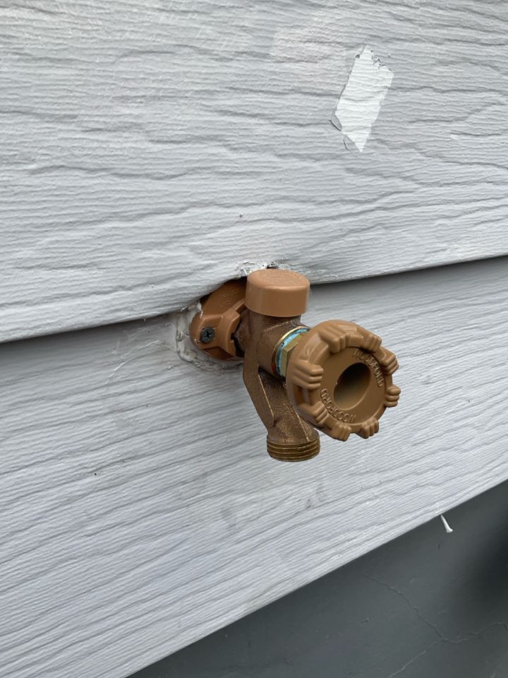 Replaced hose bib in Keyport NJ