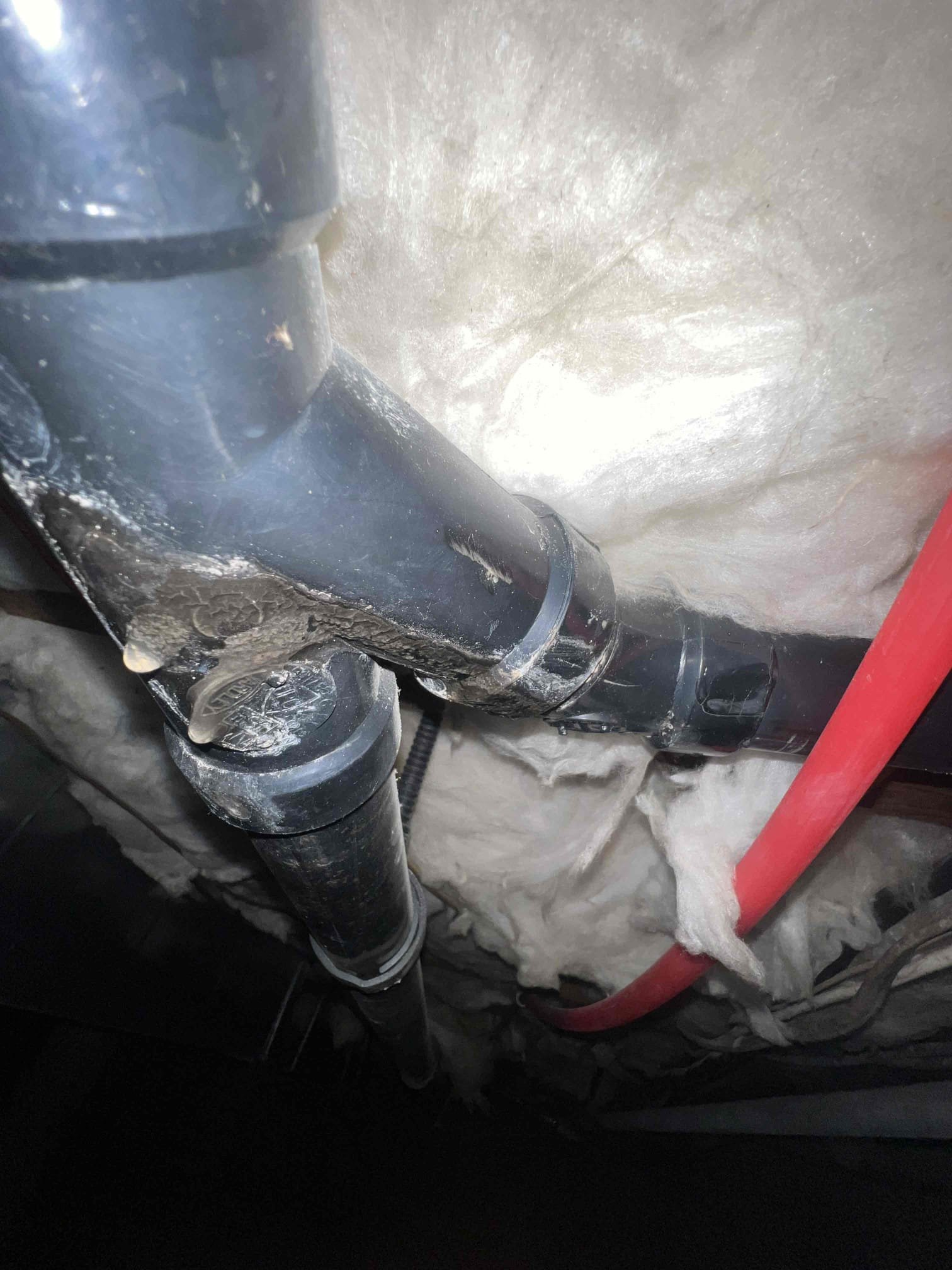 Arrived on site client stated their kitchen sink was clogged and thinks it could be the disposal. Upon inspection there’s does not appear to be any food or debris in the disposal once I was able to get all of the water out. Clog appeared to be pass the disposal and somewhere in the kitchen line. Due to there being no space under the sink and the trap underneath the sink being glued together I felt it was best to snake the kitchen line in the crawlspace. Client does not have a cleanout so left prices to cut the drain and add a cleanout as well. At this time client does not want to move forward. Waived the Visual diagnostic for today’s visit.