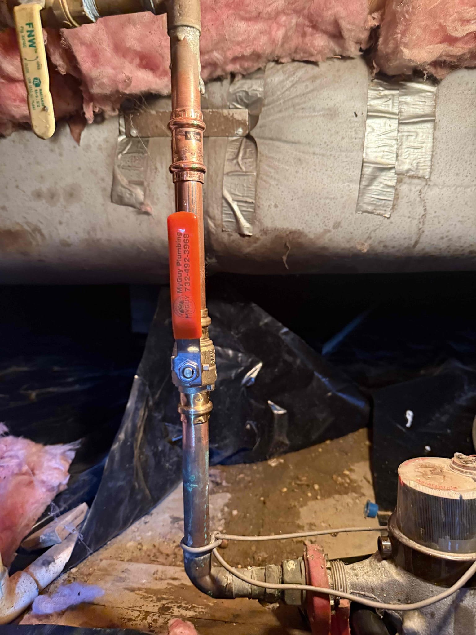 New ice maker line. New main water shutoff valve for home, new hose spicket without membership 


Arrived on site today to complete job. After MyGuy plumbing installed new main shutoff valve, new hose spicket with ball valve and new ice maker line with shutoff valve. After all work was completed. MyGuy pluming tested all work for leaks. At this time their are no leaks found everything is working as should.