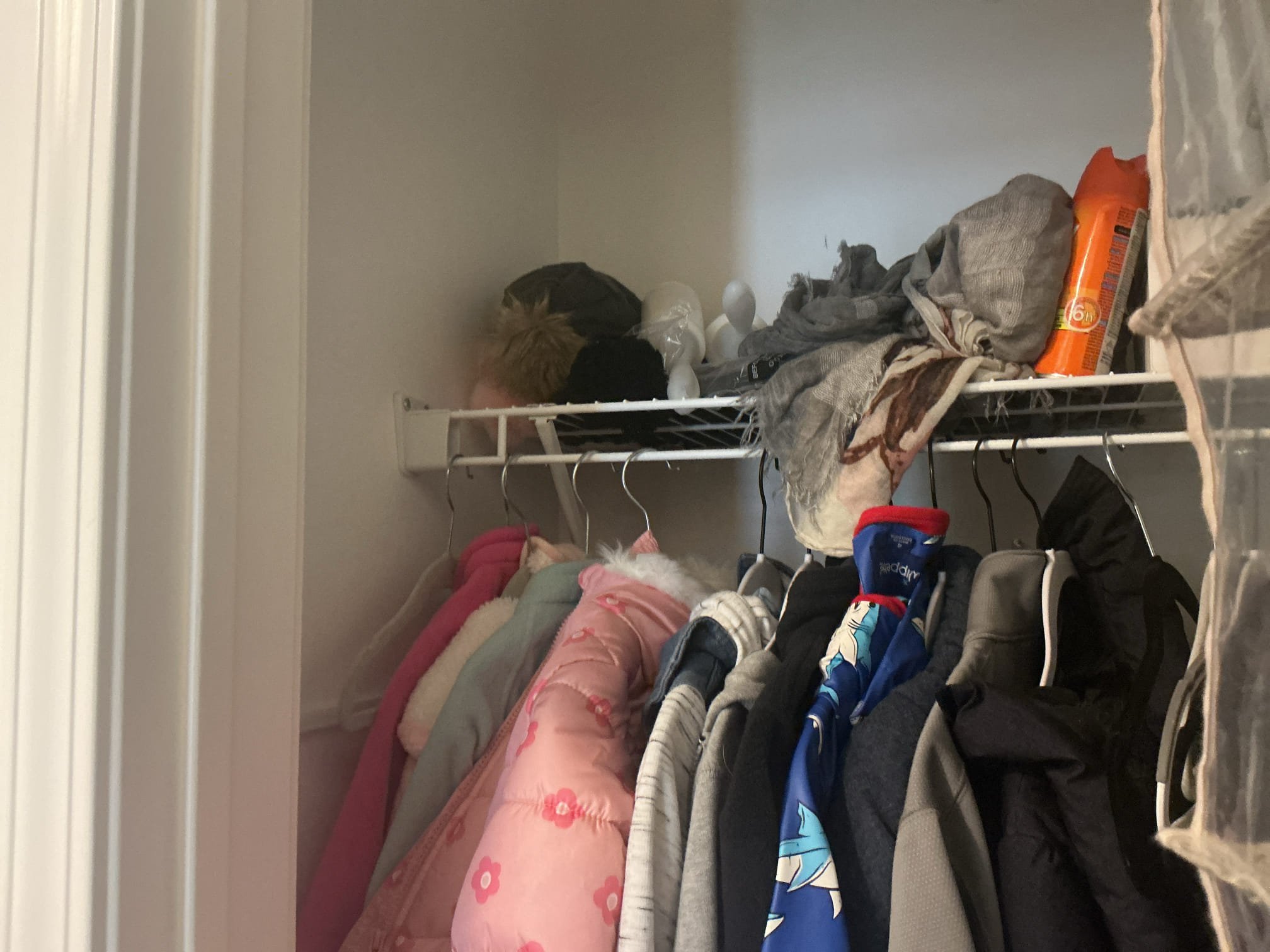 Arrived to the home, water is currently off to the home, client states active leak going into the basement closet. I first turned the water on to the home to find the leak and there are currently no active leaks found. I then started running fixtures on the first floor bathroom and again no leaks. There are to full bathrooms upstairs ran fixtures in the master and again no leaks in the basement. I then flushed the toilet in the hallway bathroom, and I have found the leak. I then ran the shower in that bathroom and it is still leak. I drew the client a picture so they can understand drainage for a bathroom group. Client advised me that last week they have hung up shelves in the first floor closet and now there is a leak. Client more than likely has screwed a screw into the building drain for that bathroom group. Due to time restraints, client has requested to have a morning appointment next week to have this issue fixed. I will collect a deposit for the work to be completed. We are retu