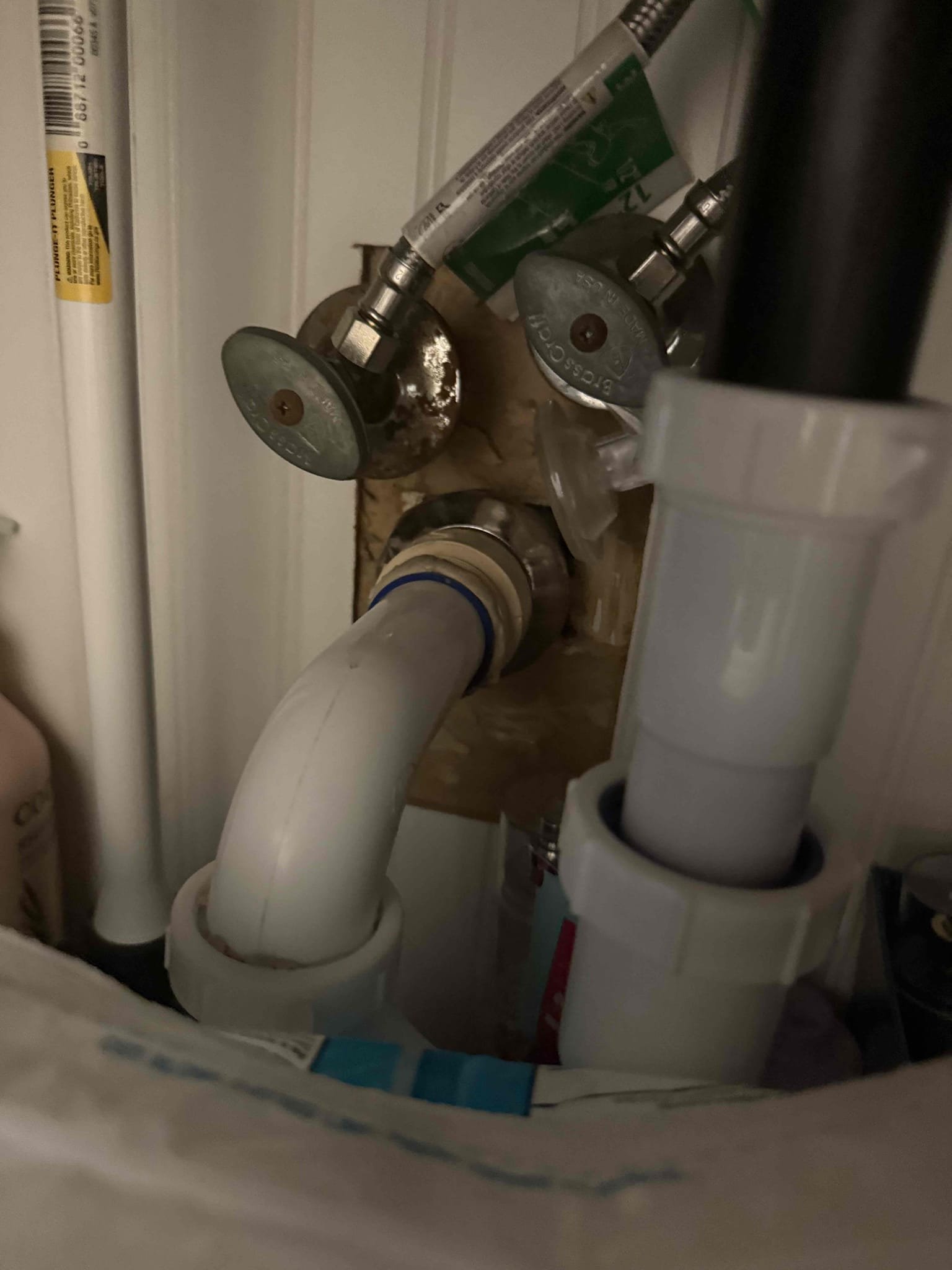 Arrived on site to complete customers annual home inspection. After inspection MyGuy plumbing wrote up estimates on what we found to get rectified. For today customer would only like to move forward with installing two nuts on the drainage in the kitchen and in the lav sink. After MyGuy pluming installed new nuts and washers. MyGuy plumbing tested for leaks. At this time their are no leaks and everything is working as should. THEIR IS NO WARRANTY 