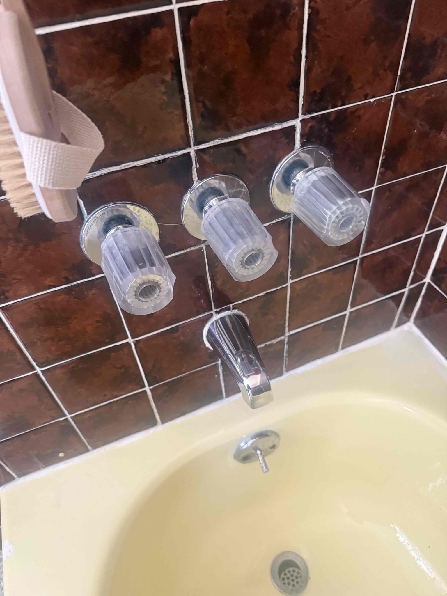 Moen arbor with basket strainer 
Arrived to home for inspection. Found a few things I brought up to customer. Left options for everything. Shut off valves under deer lav sink stiff. Brass on pop up is thinning and to be proactive should change out. Pop ups are included with faucets which I why I gave options for replacement. Signs of leaking previously on kitchen drain and low quality basket strainer. Customer has old 3 handle shower valve and would like converted to single. She will be calling us back for everything when she is ready to do so. No leaks on work done today.