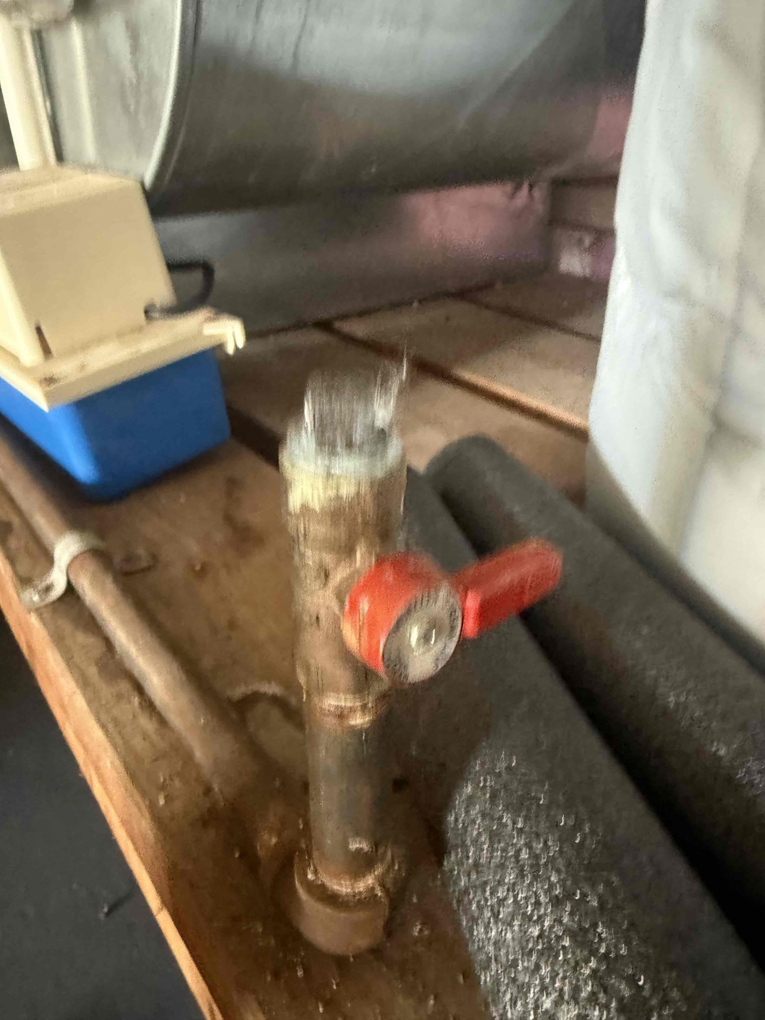 Arrived to home to replace water heater. MyGuy changed plans and installed new 50 gal water heater. Tower Bridge came out to run dedicated line to heater. MyGuy supplied and installed all parts. Turned water on and tested for leaks, there are none at this time. Purged before switching on electric.