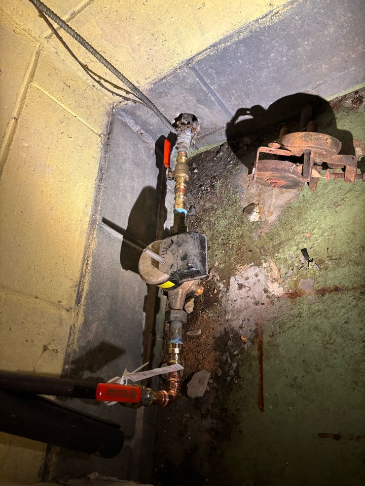 Replaced main water shut offs. Toms River, NJ 08757