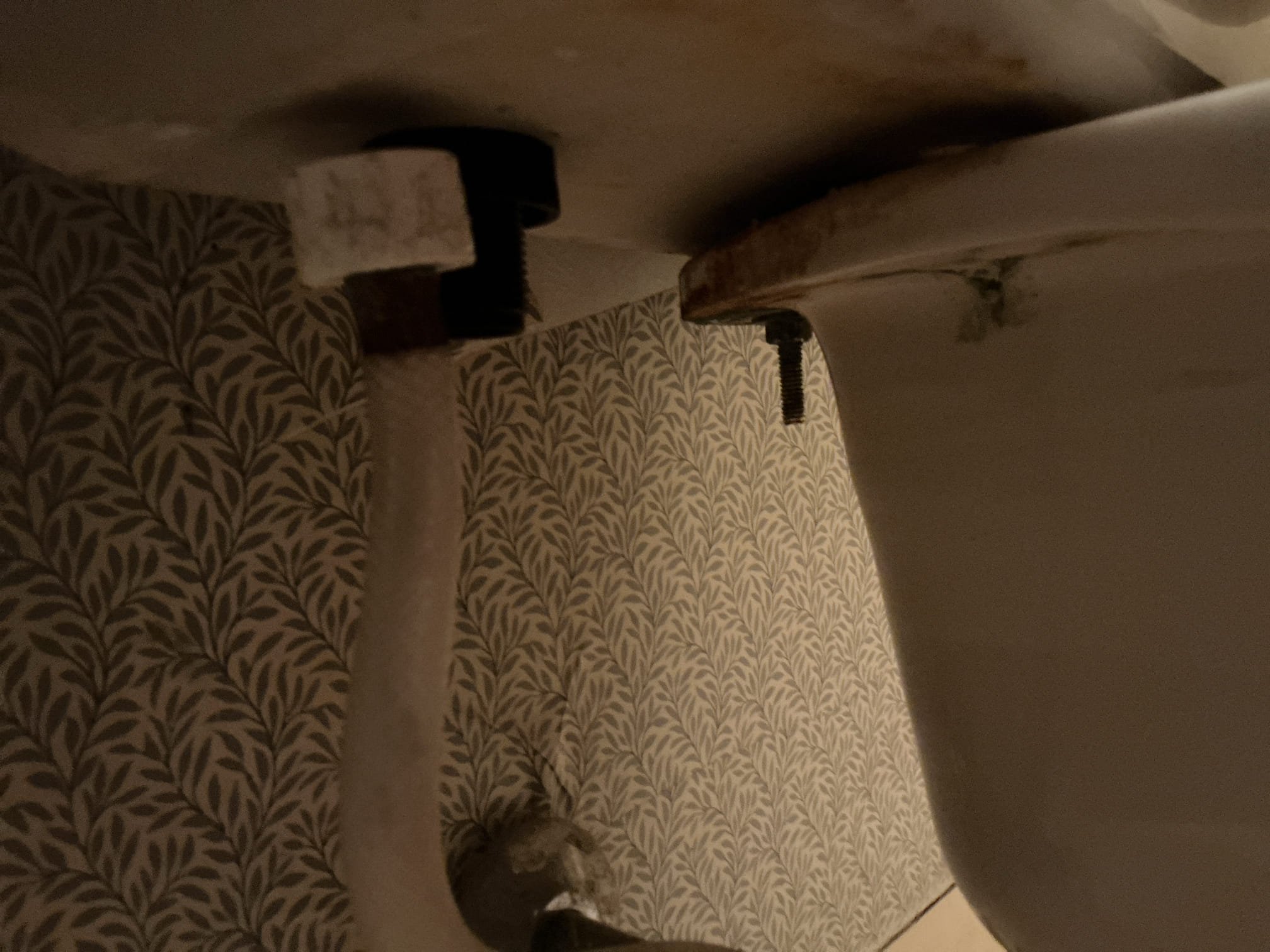 Arrived to the home, customer states they tried to repair their existing toilet and could not remove the bolts. Existing toilet is from 1985 and is original to the home. I provided options for repairing or replacing the toilet, the client would like to just repair the toilet for today over replacement.

Disconnected and removed existing fill valve, flush valve, and hardware from the tank.
Cleaned the surface on the tank and bowl prior to new install.
Supplied and installed new fill valve, flush valve, flapper, hardware, bolts, and supply line.
Secured toilet to the bowl
Adjusted height of fill valve and chain length of flapper.
Secure my connections and flushed the toilet numerous times to check for leaks.
There are no leaks at this time.