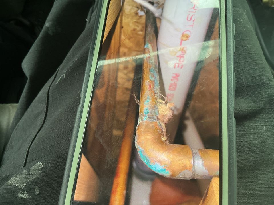 Repaired leaking copper pipe in Barnegat NJ