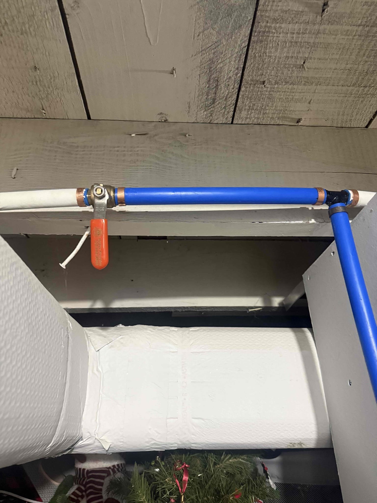 Customer supplied filtration install
Arrived to home to install customer supplied house filter. MyGuy installed filter using material needed as customer supplied filters and housing. Ran pex and made all connections including a bypass. Tested for leaks, there are none at this time