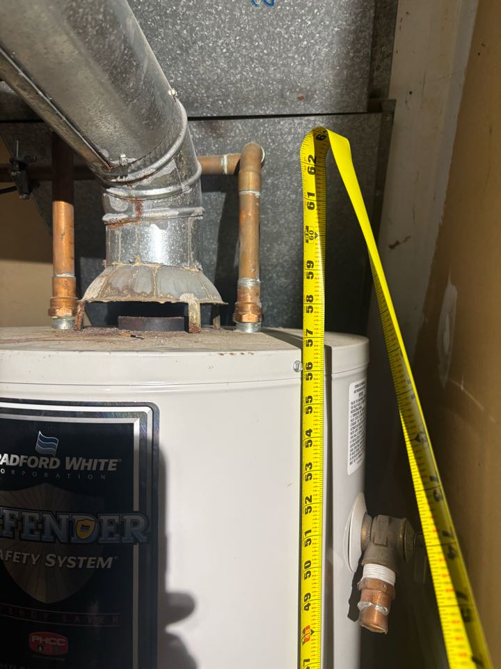 Provided estimates to replace water heater. Barnegat, NJ 08005